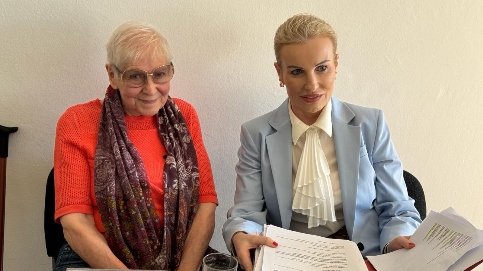 Valentina Leopold (87) und ihre Anwältin Karin Prutsch-Lang