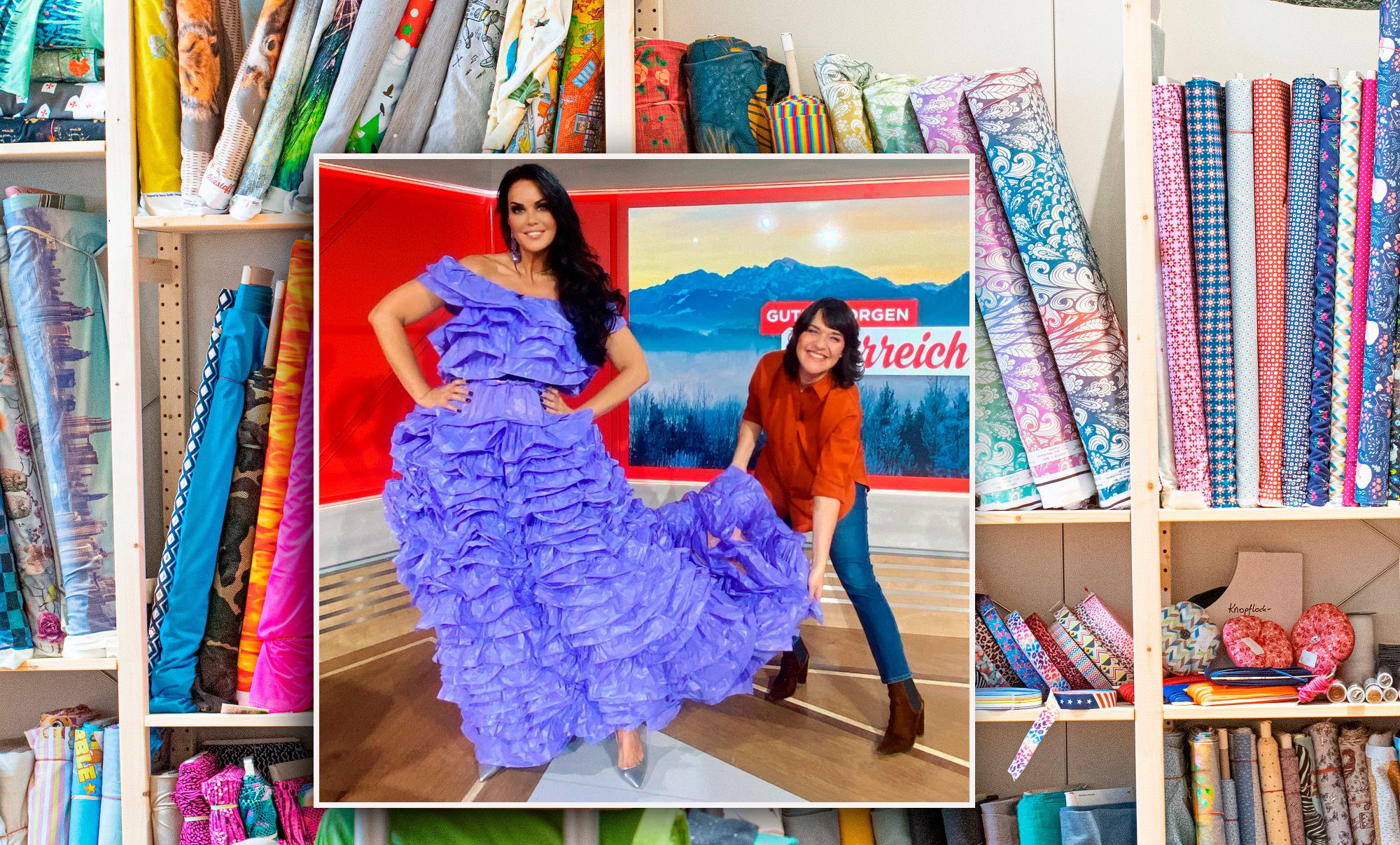 ORF-Stars Martina Reuter und Eva Pölzl (v.l.) plaudern über ihre Freundschaft, Mode und TV-Hoppalas.