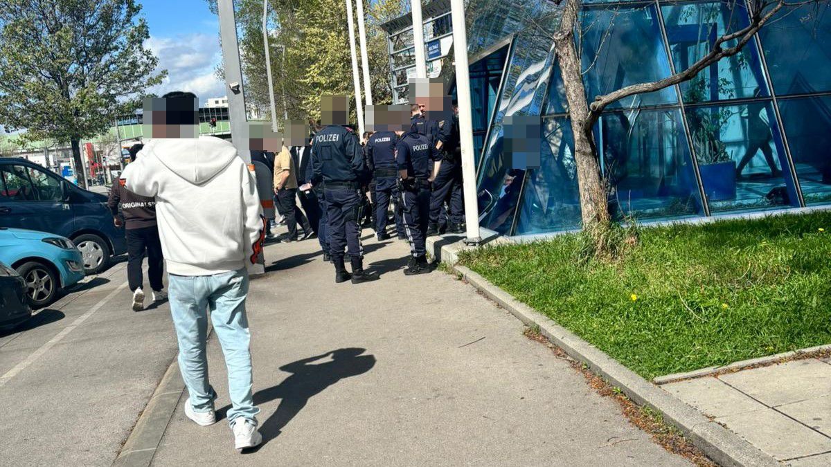 Im Donau Business Center kam es zu einer blutigen Auseinandersetzung.&nbsp;