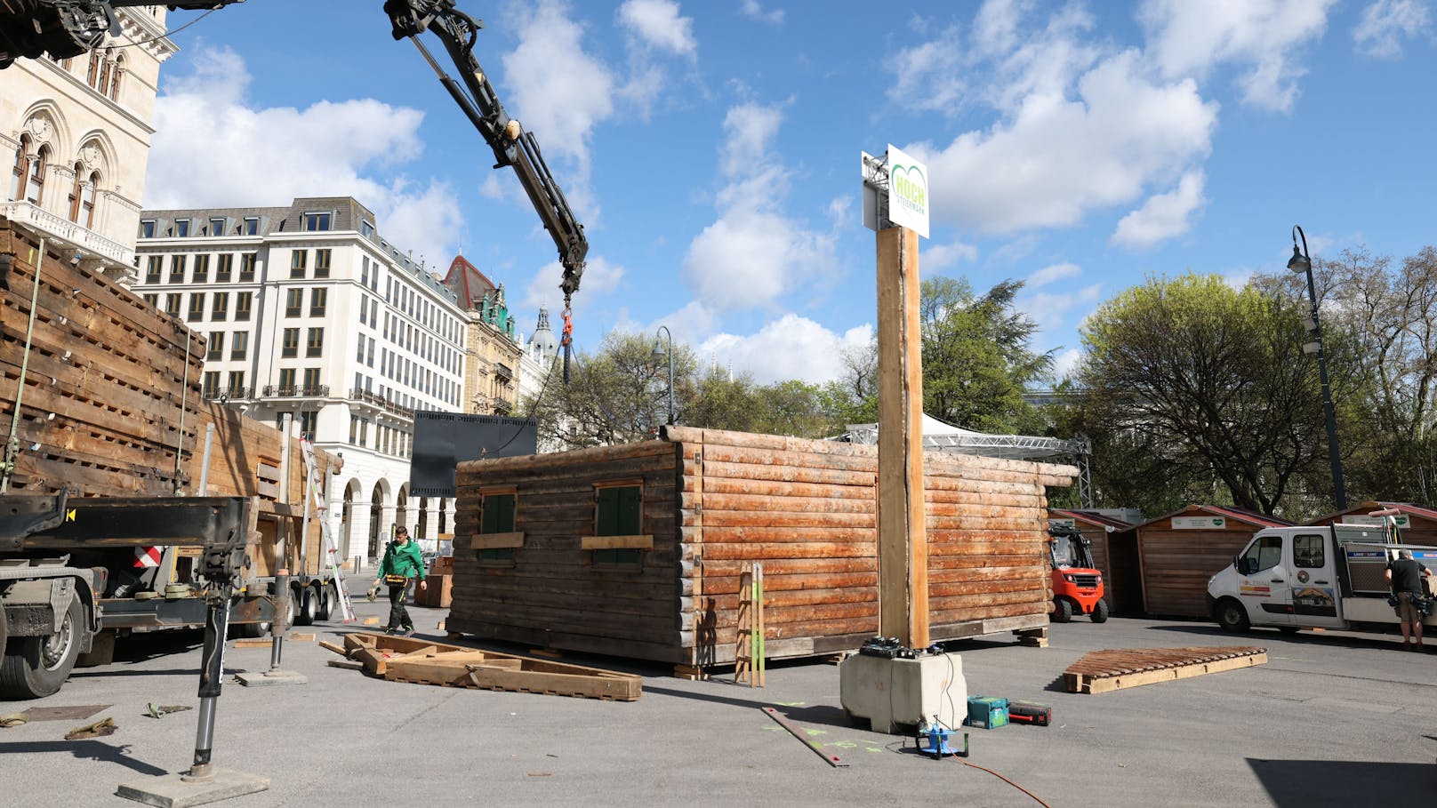 Die Veranstaltung findet von 4. bis 7. April am Wiener Rathausplatz statt.&nbsp;