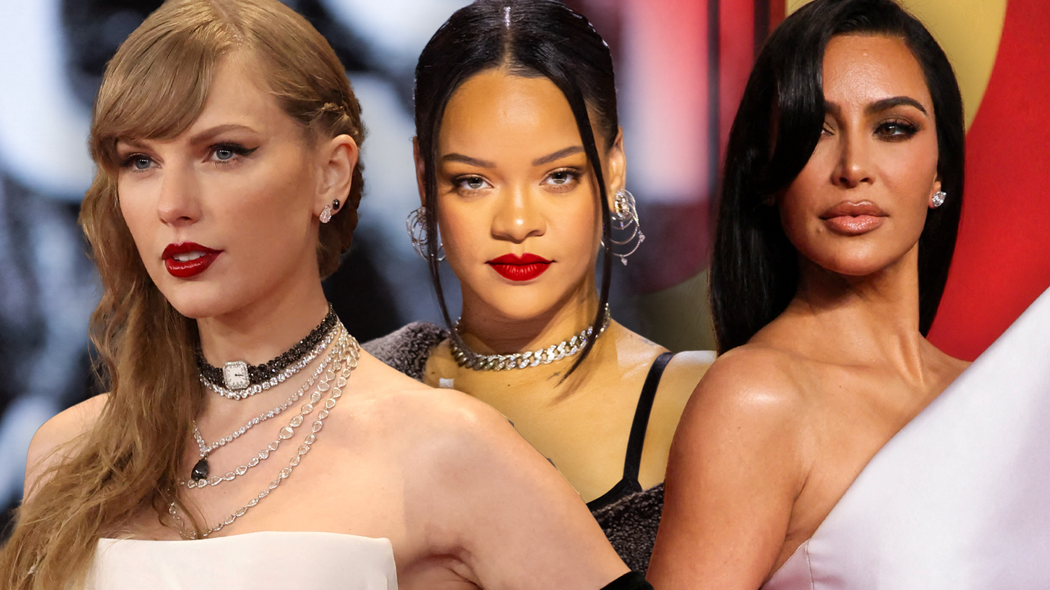 Taylor Swift, Rihanna und Kim Kardashian gehören zu den reichsten Frauen der Welt.