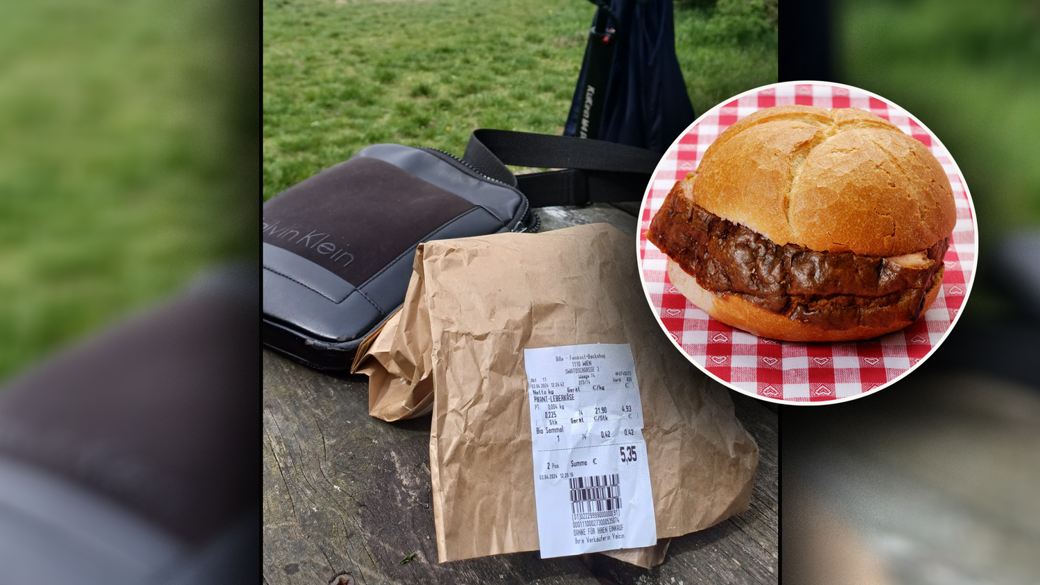 Ein Wiener musste am Mittwoch für eine Leberkäsesemmel ziemlich tief in die Tasche greifen.