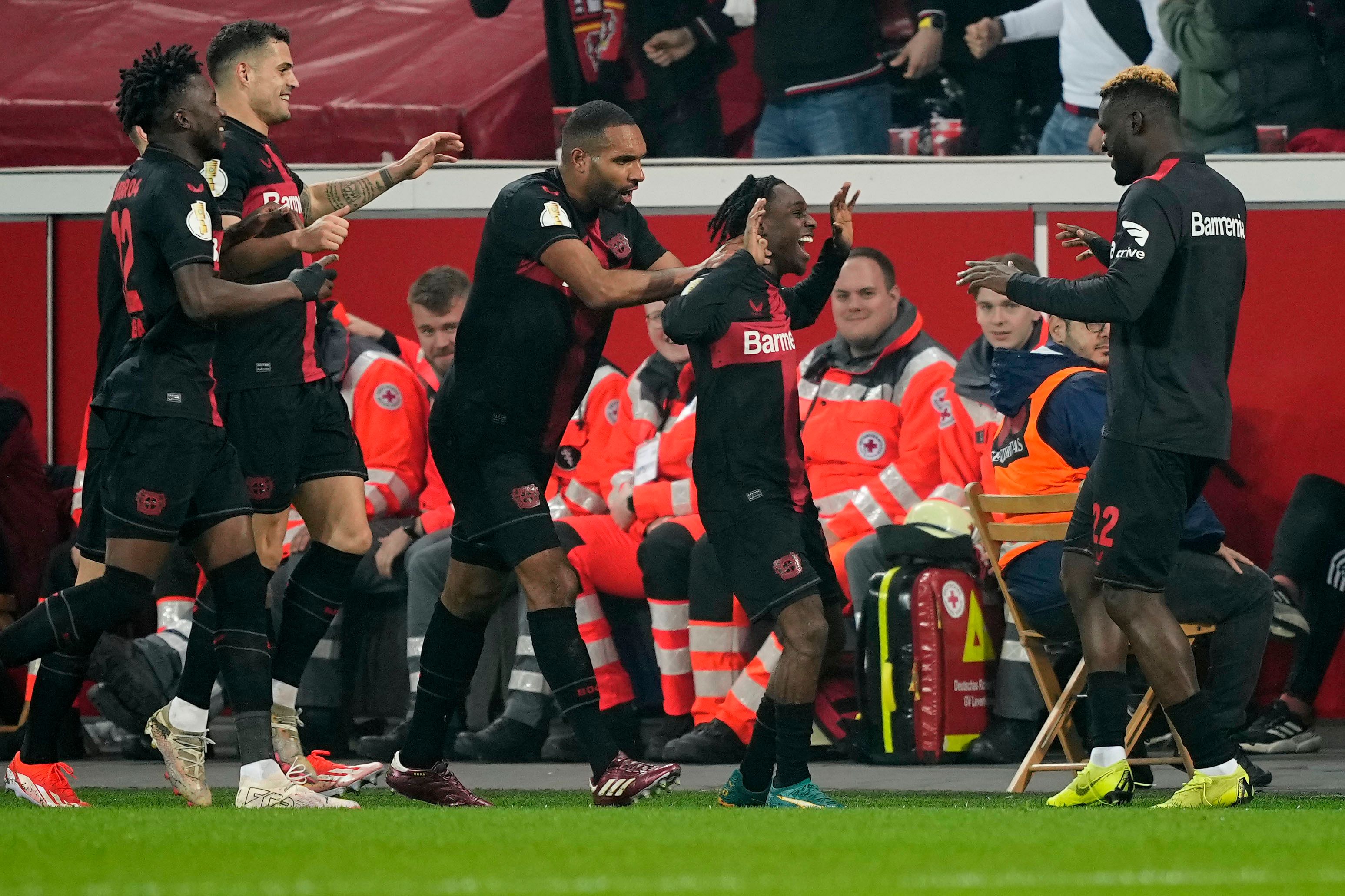 Leverkusen jubelt über den frühen Doppelpack.