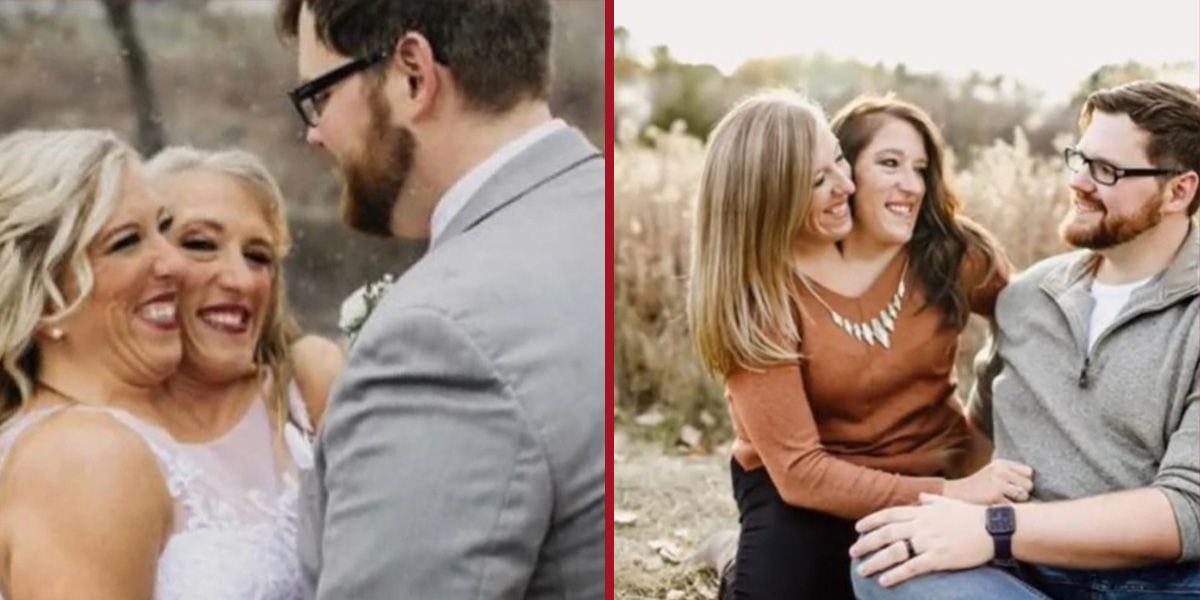 Abby Hensel (die linke der beiden Schwestern) hat bereits 2021 ihren Josh geheiratet.&nbsp;