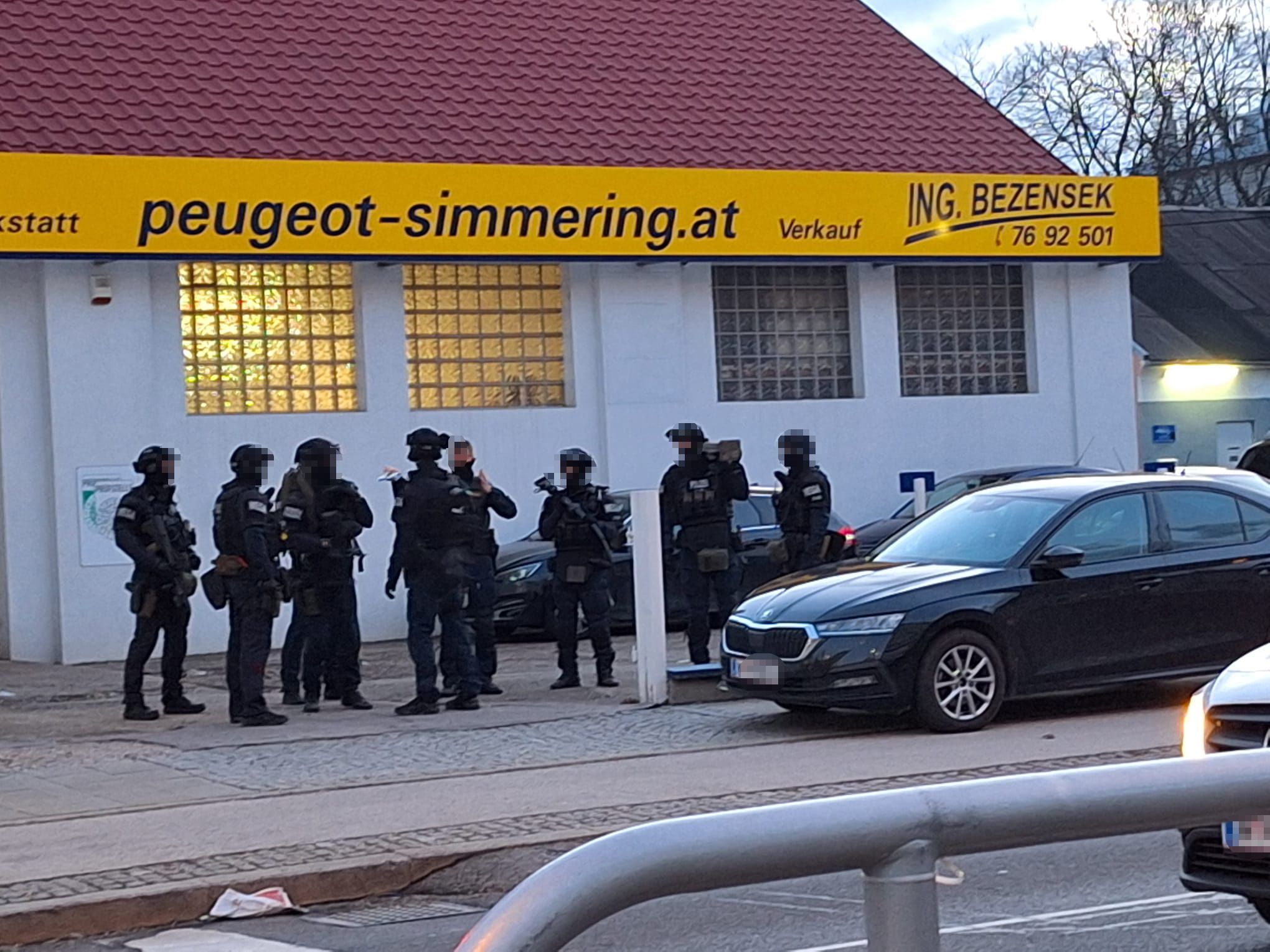 Polizei-Einsatz in Wien