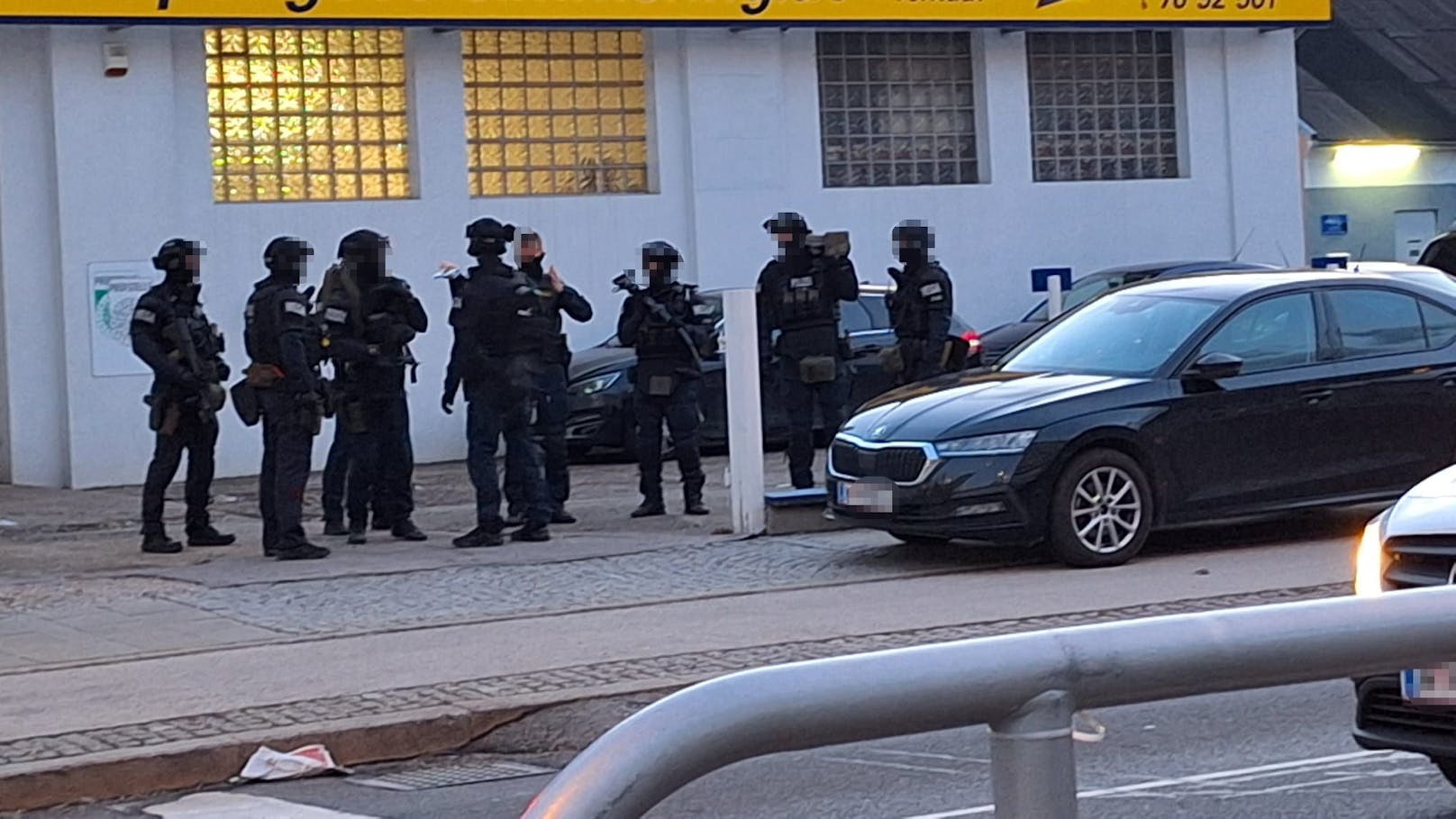 Großeinsatz für Polizei – Banküberfall in Wien