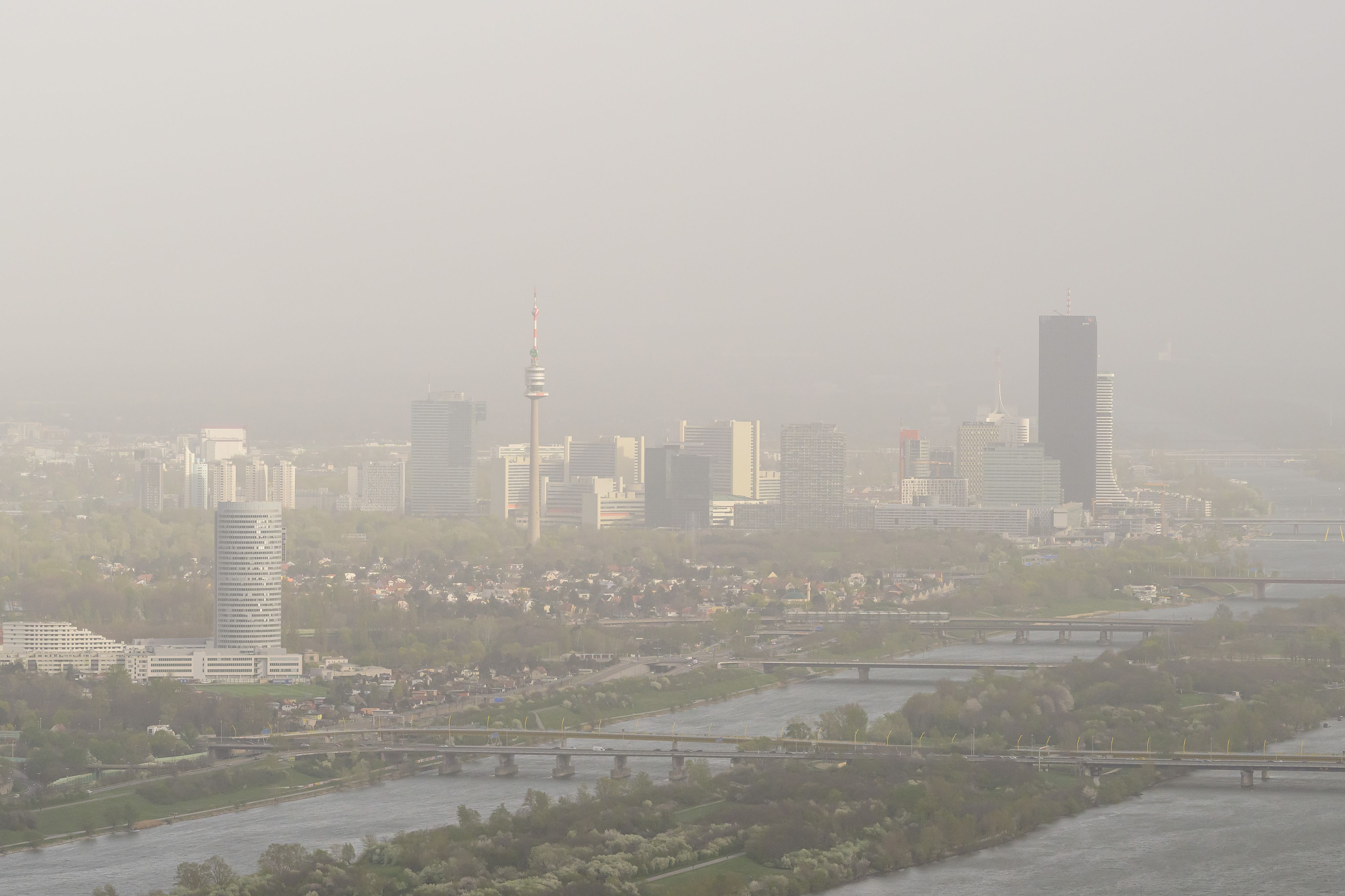 Das Wochenende wird vermutlich wieder diesig. (Archivbild)