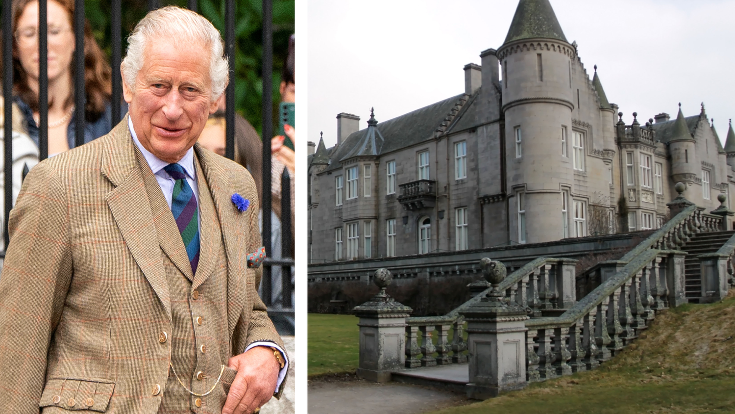 König Charles zeigt sein Sommer-Anwesen her.