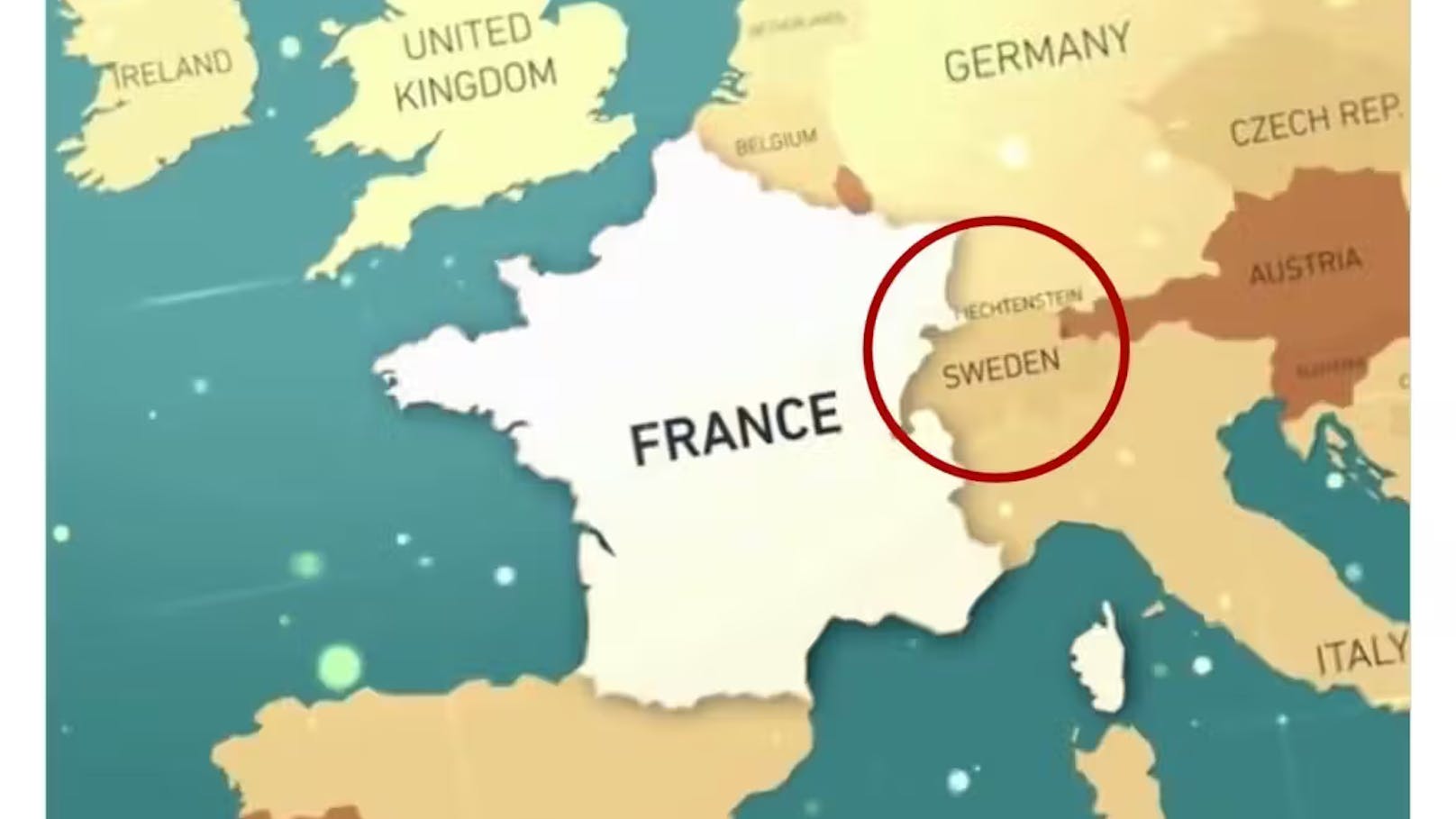 US-Ministerium blamiert sich mit Karte von Europa
