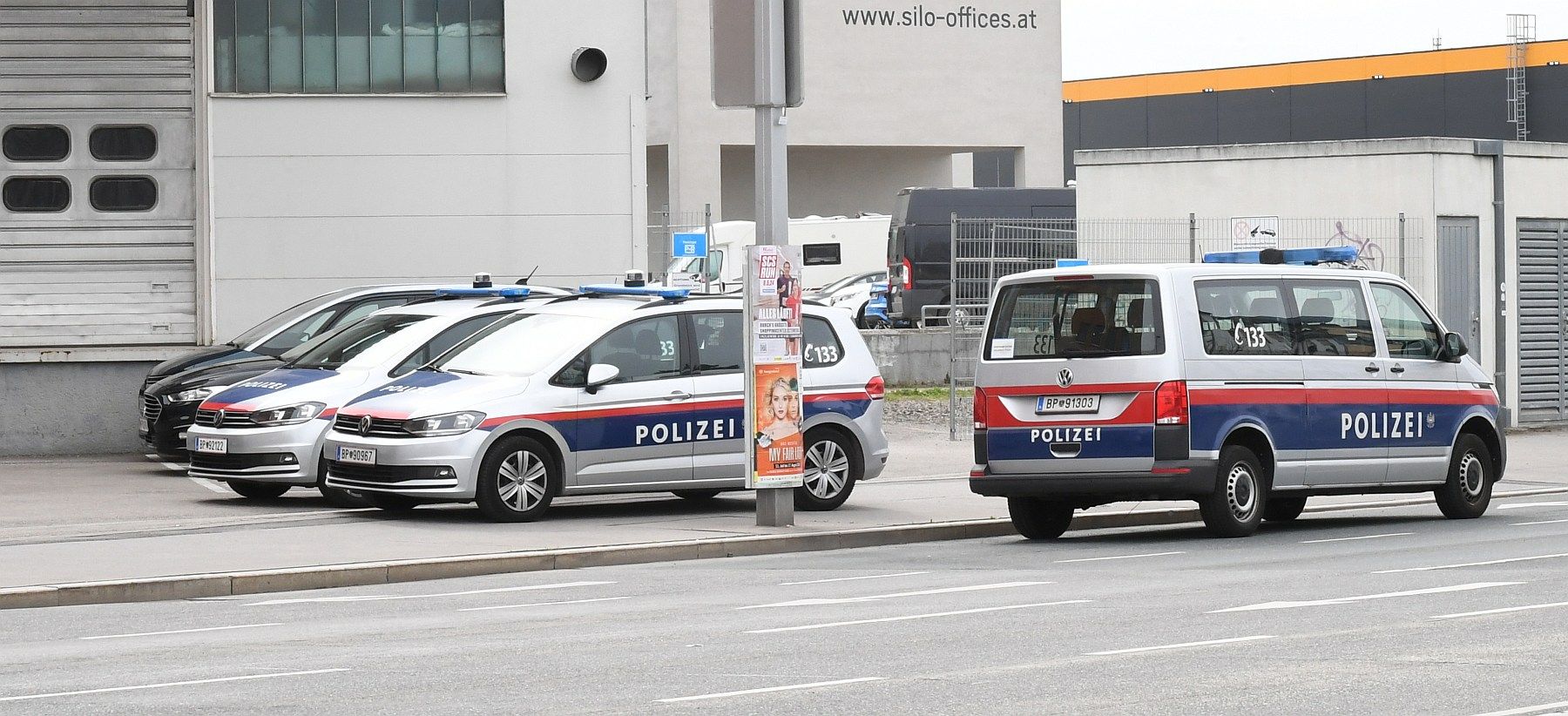 Polizei-Großeinsatz am Samstag in Liesing.