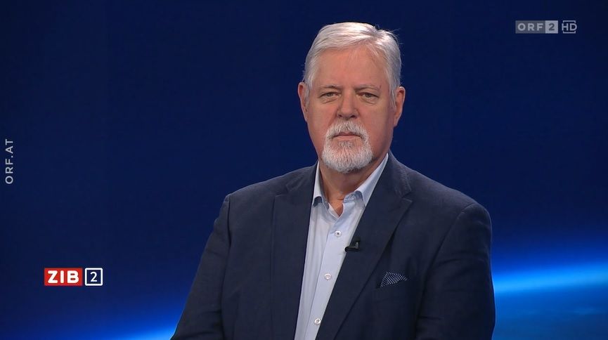 Peter Gridling, ehemaliger Direktor des österreichischen Verfassungsschutzes, war am Dienstag (03.04.2024) zu Gast in der ORF-