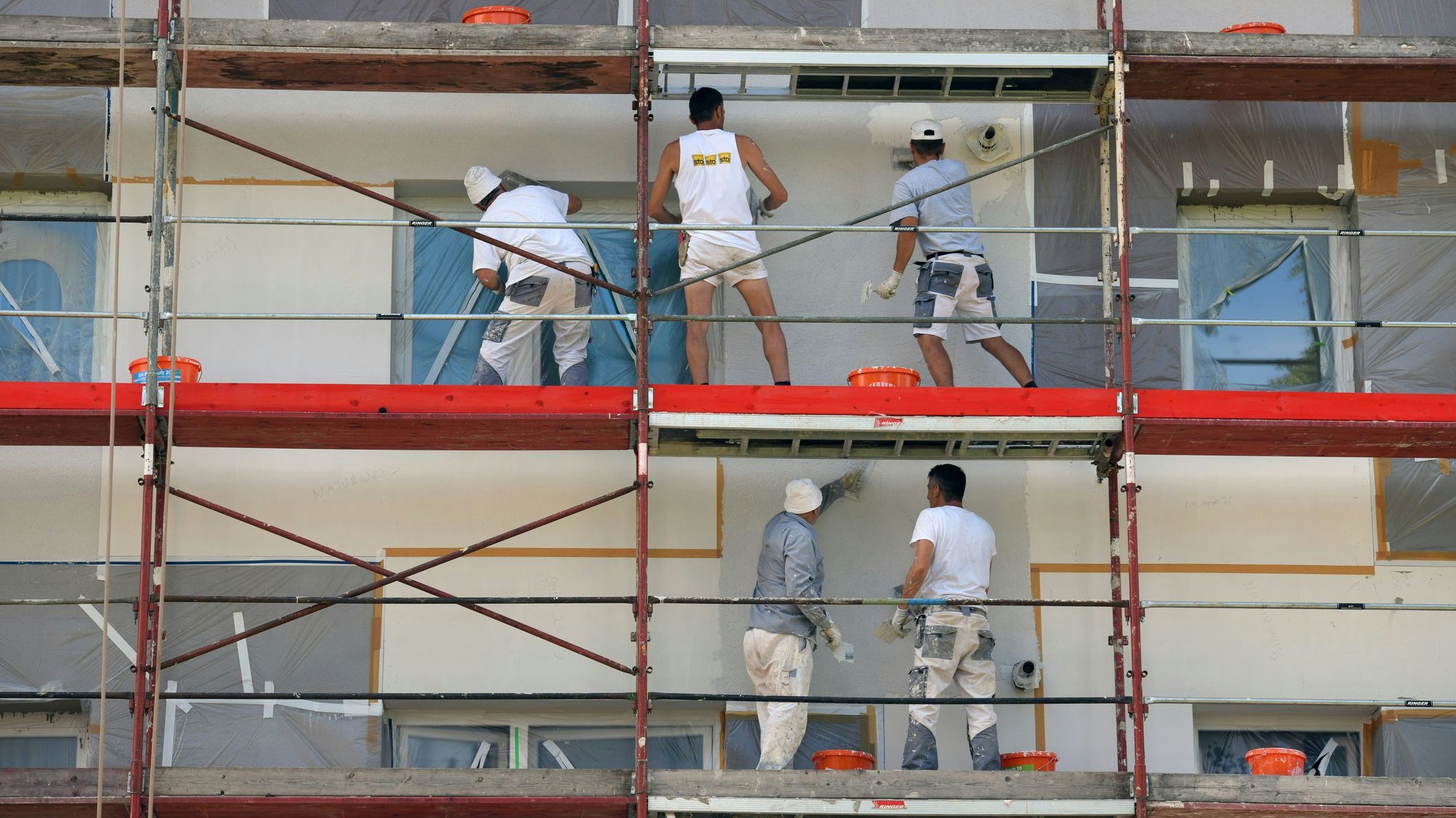 Am Bau setzt es ab Mai eine satte Lohnerhöhung.