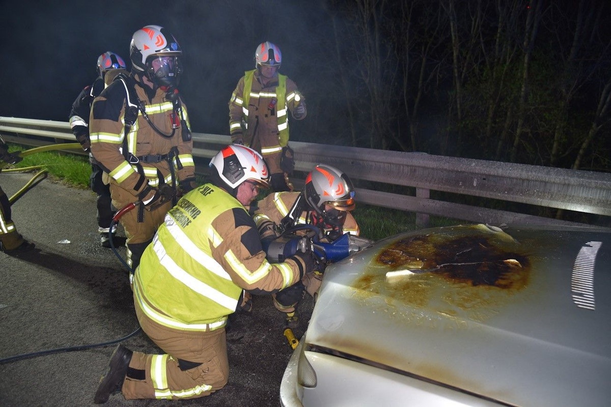 Die Feuerwehr konnte den Brand rasch löschen.