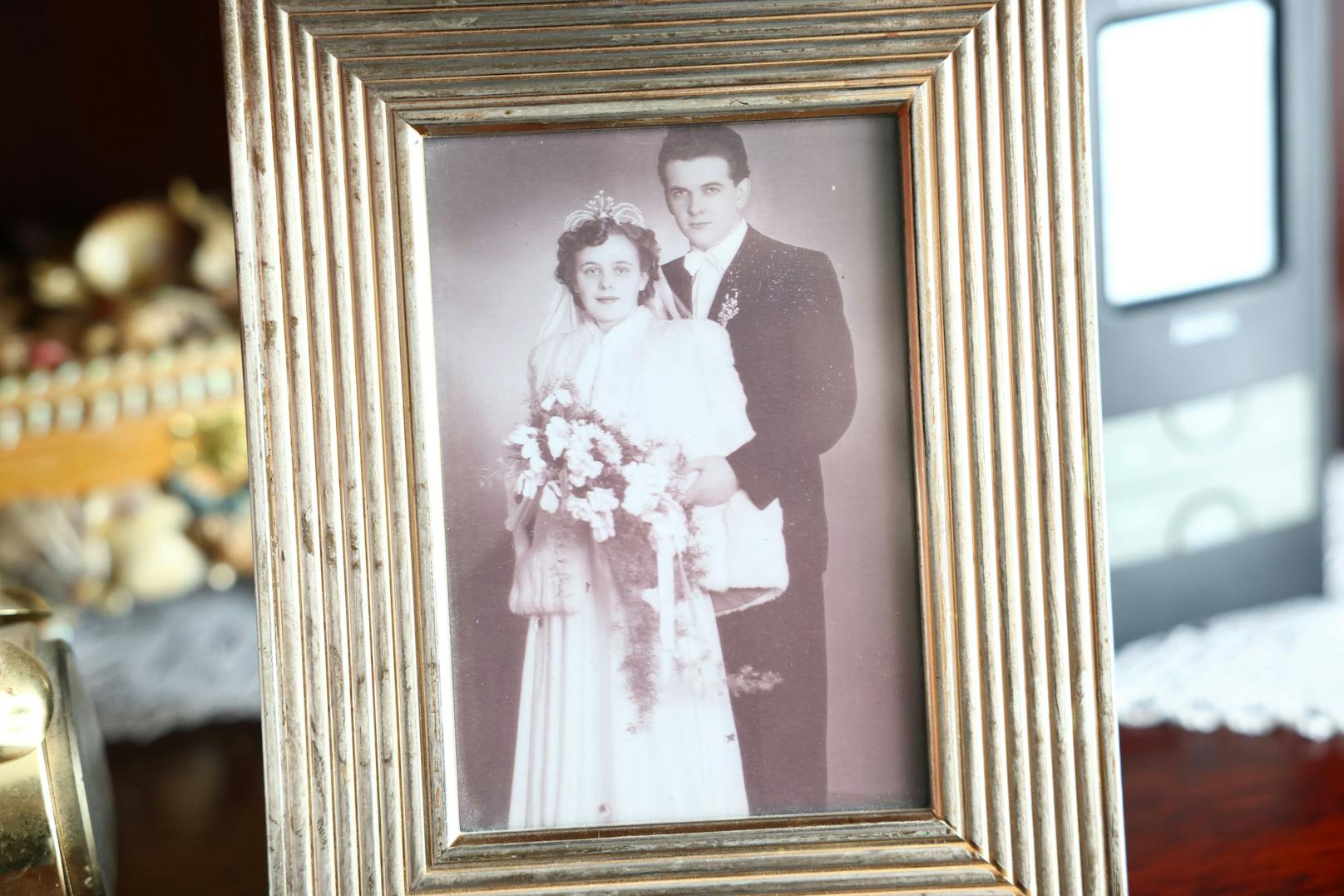 Das Ehepaar Grössinger hat 1952 in Wien geheiratet.