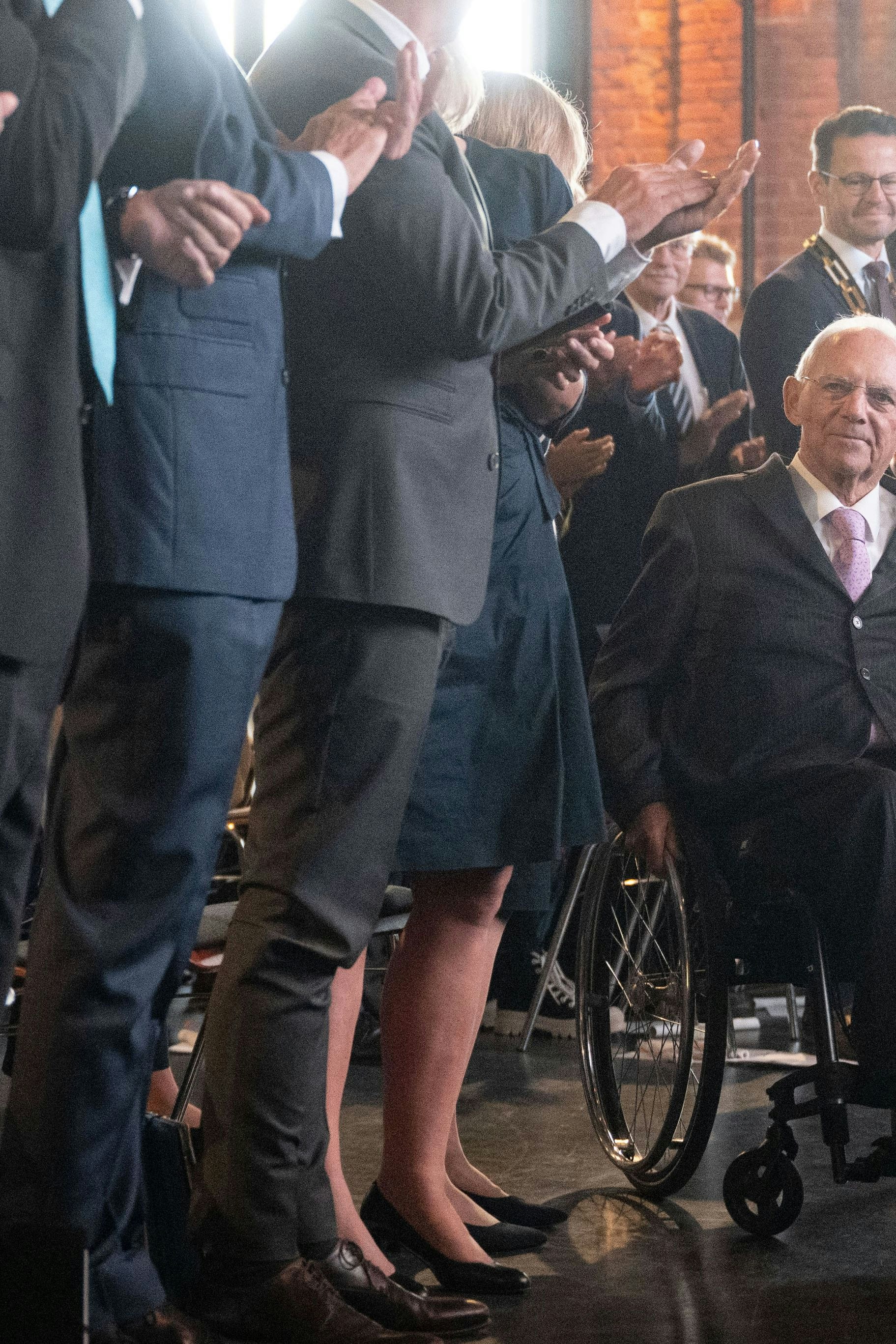 Wolfgang Schäuble (CDU), früherer Präsident des deutschen Bundestages, 2022 bei einer Feier zu seinem 80. Geburtstag