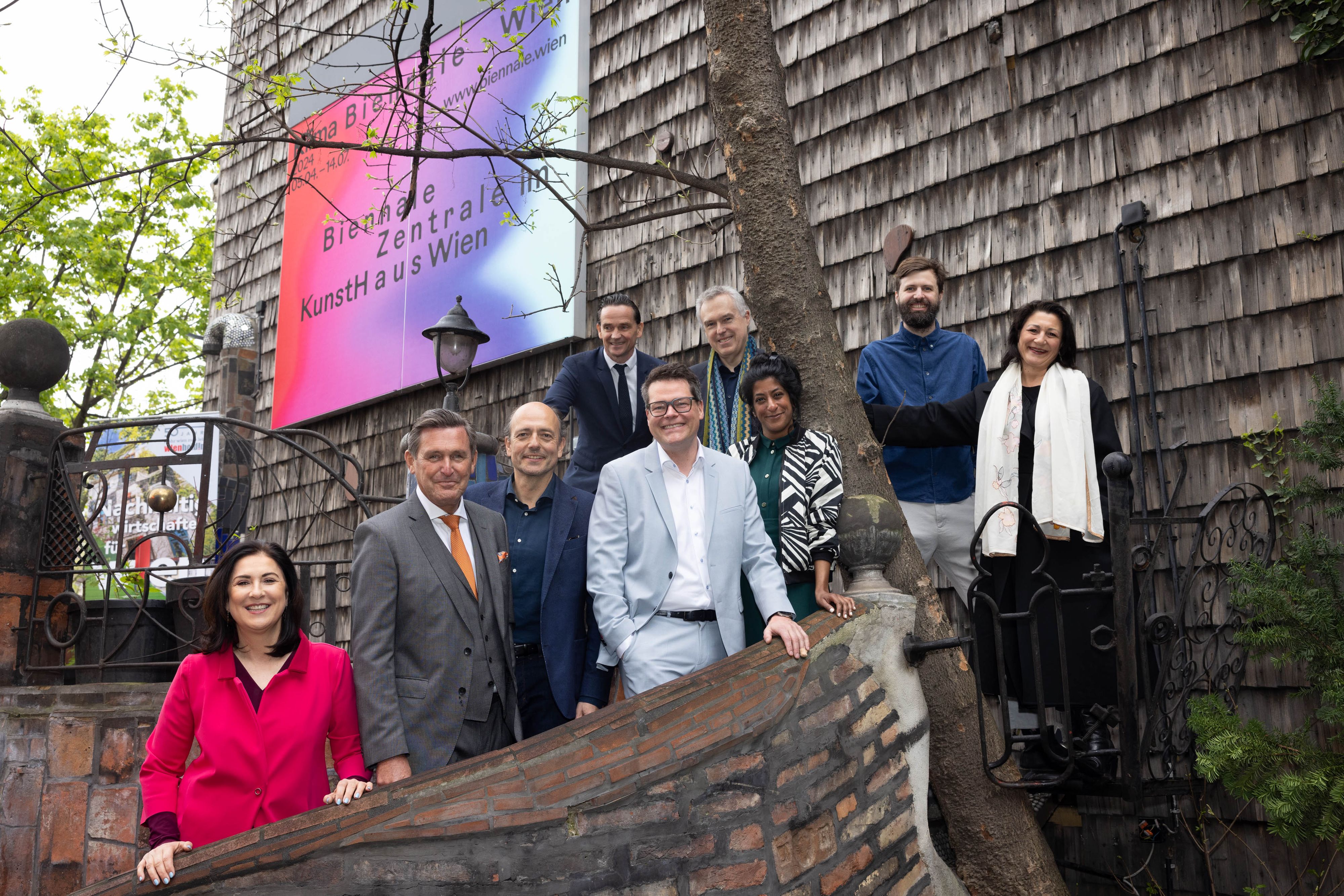 Schulterschluss zwischen Politik und Kultur mit drei Mitgliedern der Wiener Stadtregierung: Peter Hanke (Stadtrat für Wirtschaft und Finanzen), Jürgen Czernohorszky (Stadtrat für Klima und Umwelt) und Veronica Kaup-Hasler (Stadträtin für Kultur und Wissenschaft).