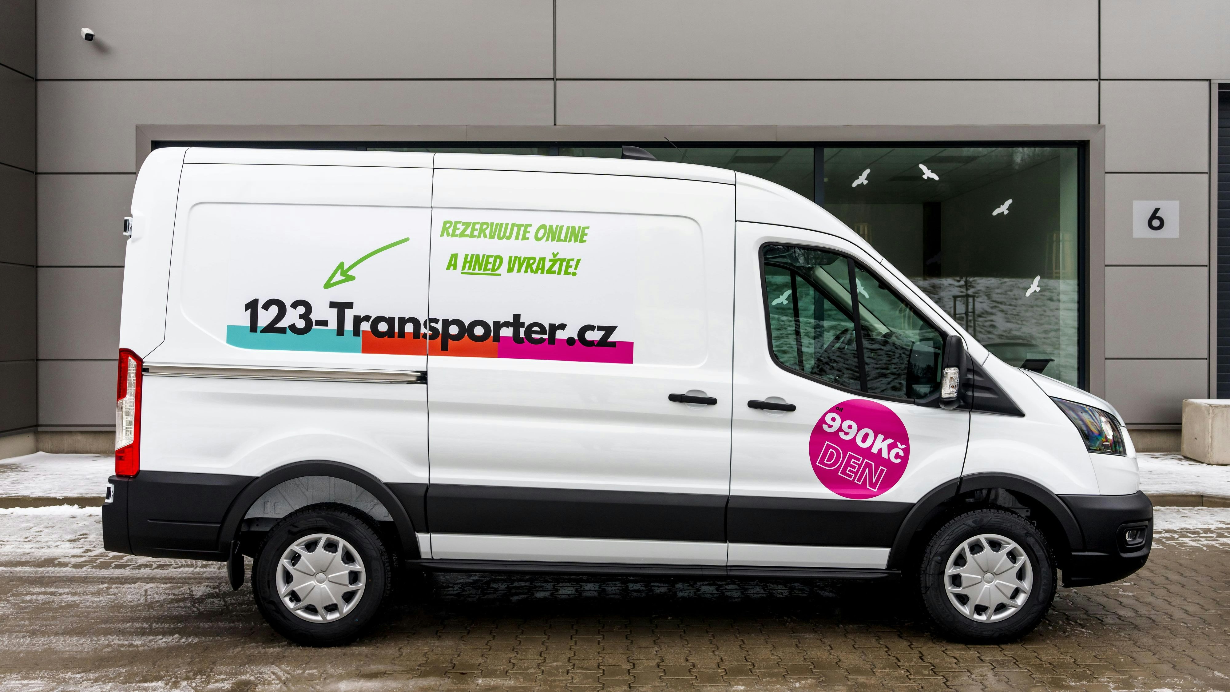 Große Expansion - 123-Transporter nun auch in Tschechien vertreten.