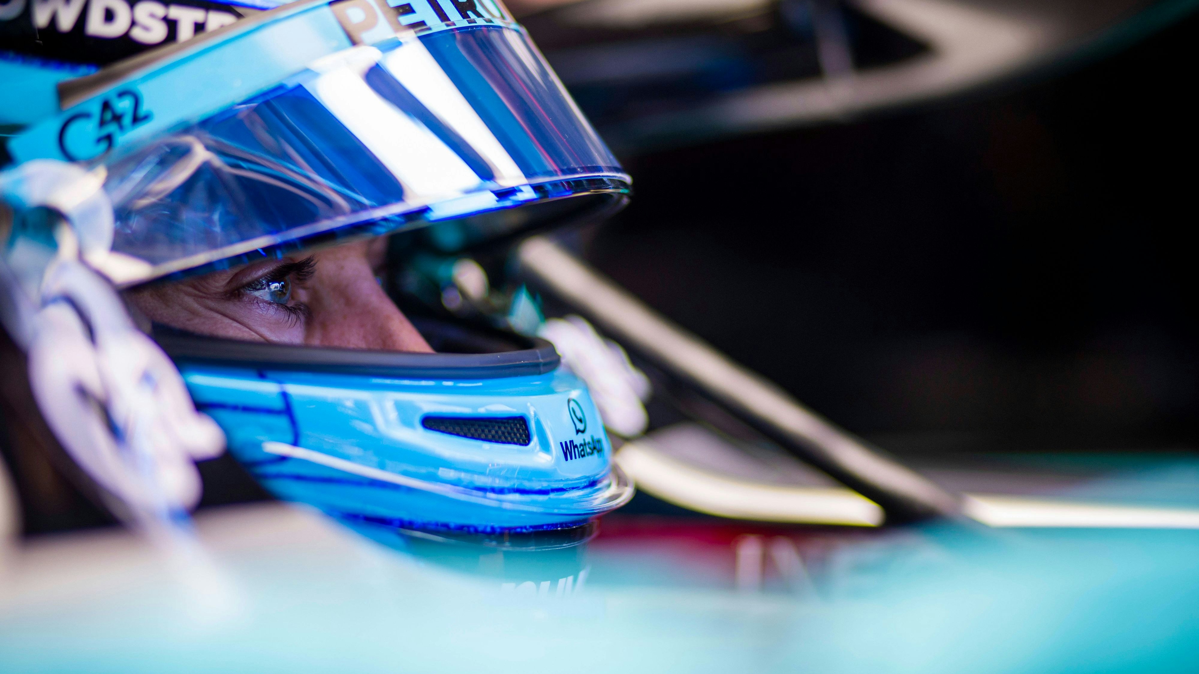 Formel-1-Star George Russell. 