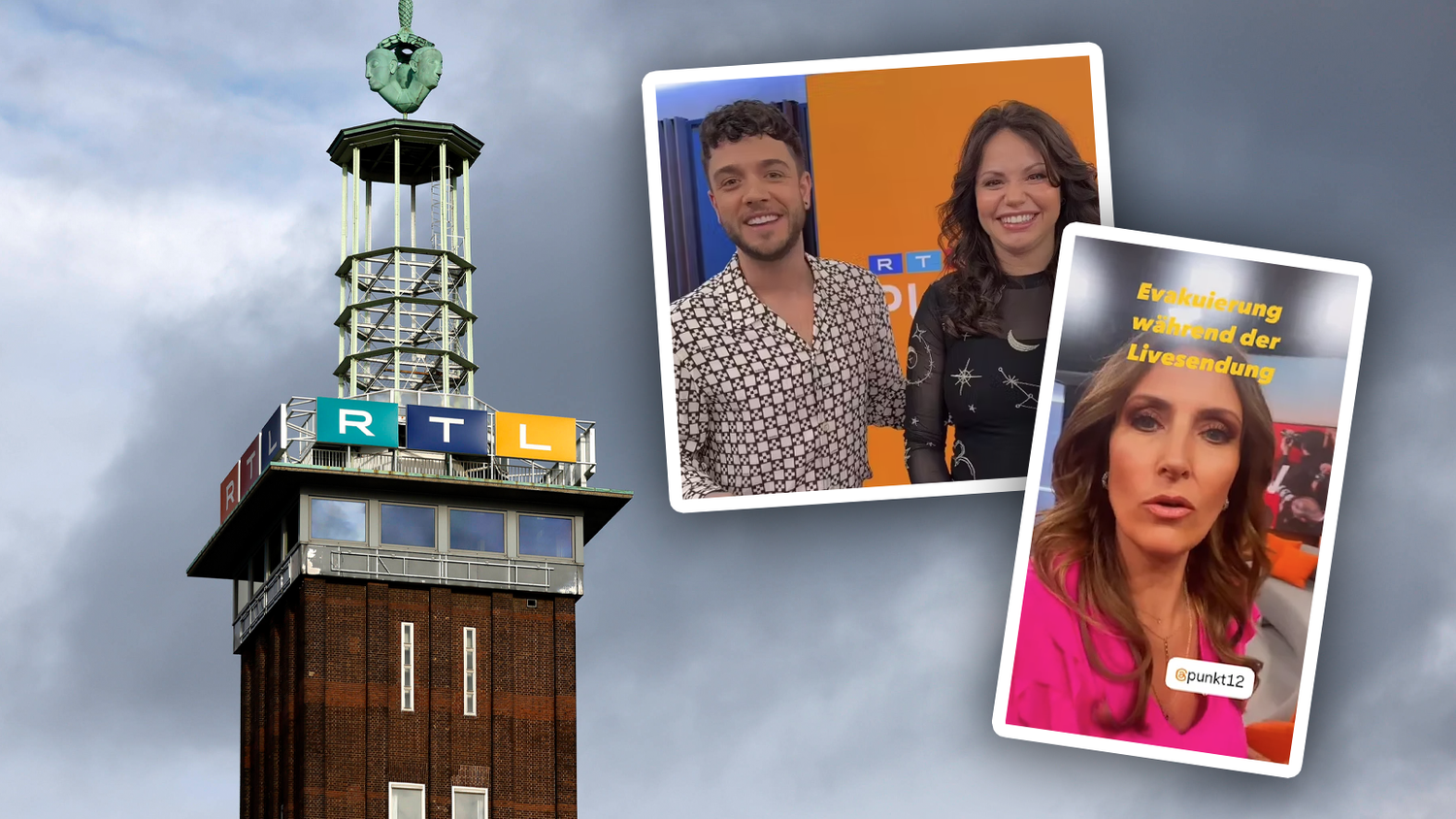 Bei RTL musste eine Bombe entschärft werden. Die Live-Sendung wurde fortgeführt - Luca und Christina Hänni waren dabei.