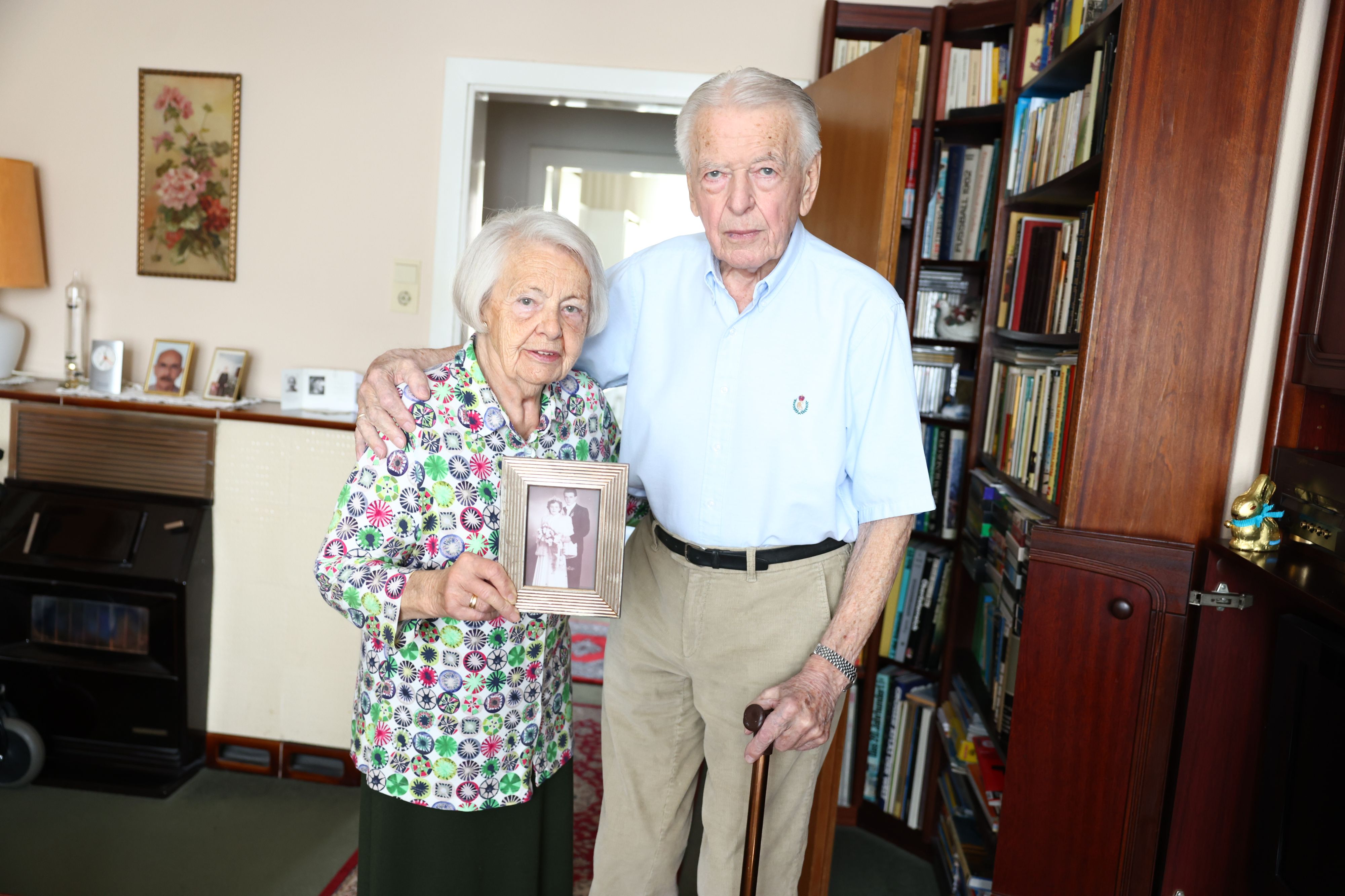 Das Ehepaar Elfriede und Michael Grössinger ist bereits sei 72 Jahren verheiratet.