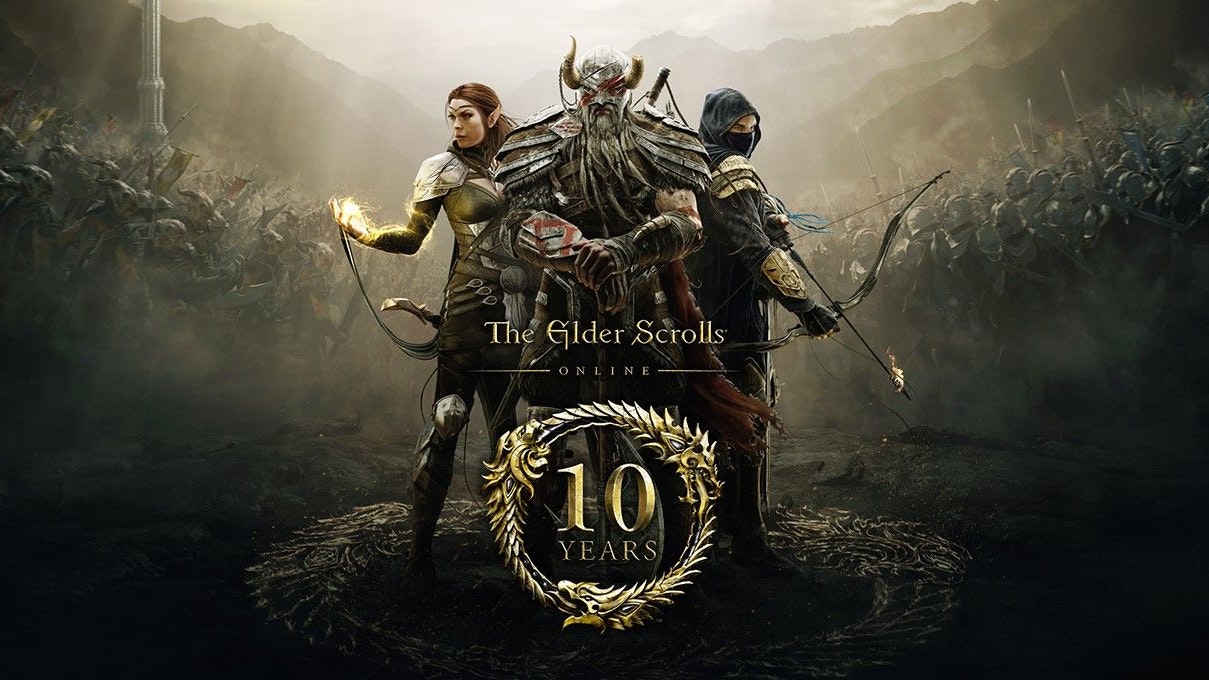"The Elder Scrolls Online" kommt anlässlich des 10-jährigen Jubiläums des Spiels zu GeForce Now.