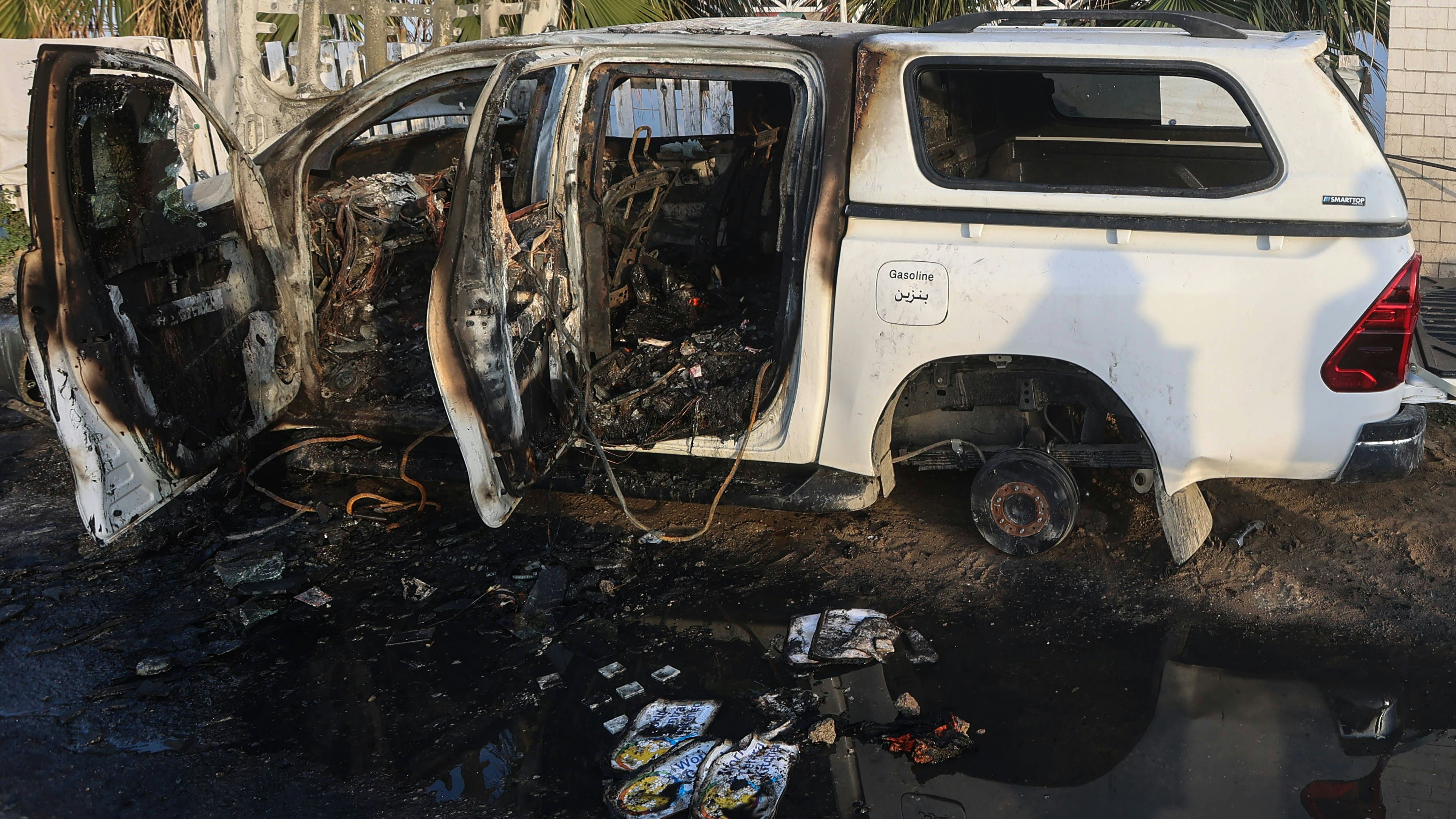 Am Dienstag wurden sieben Helfer der Organisation World Central Kitchen durch einen israelischen Luftschlag getötet.