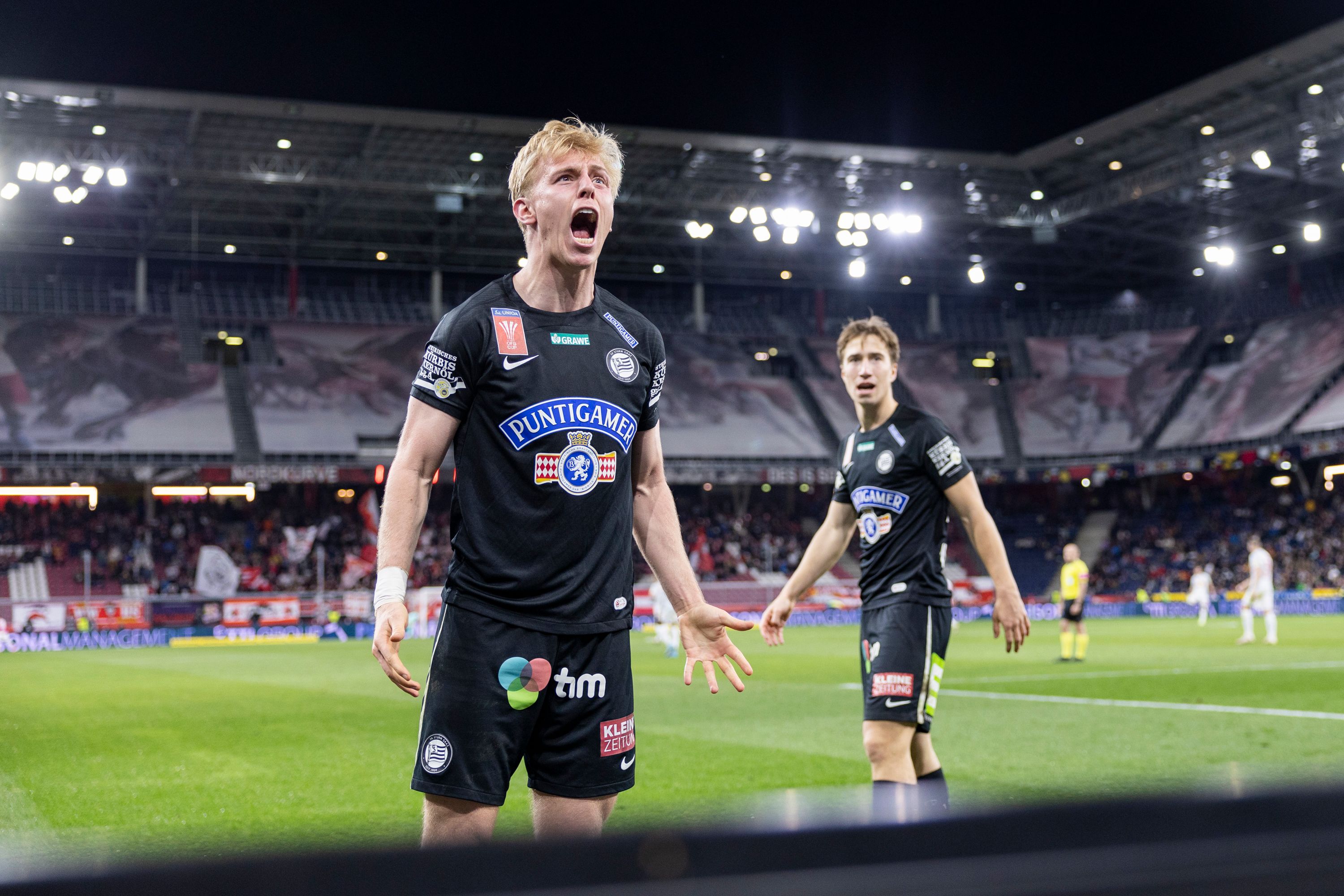 Sturm besiegte Salzburg mit 4:3.