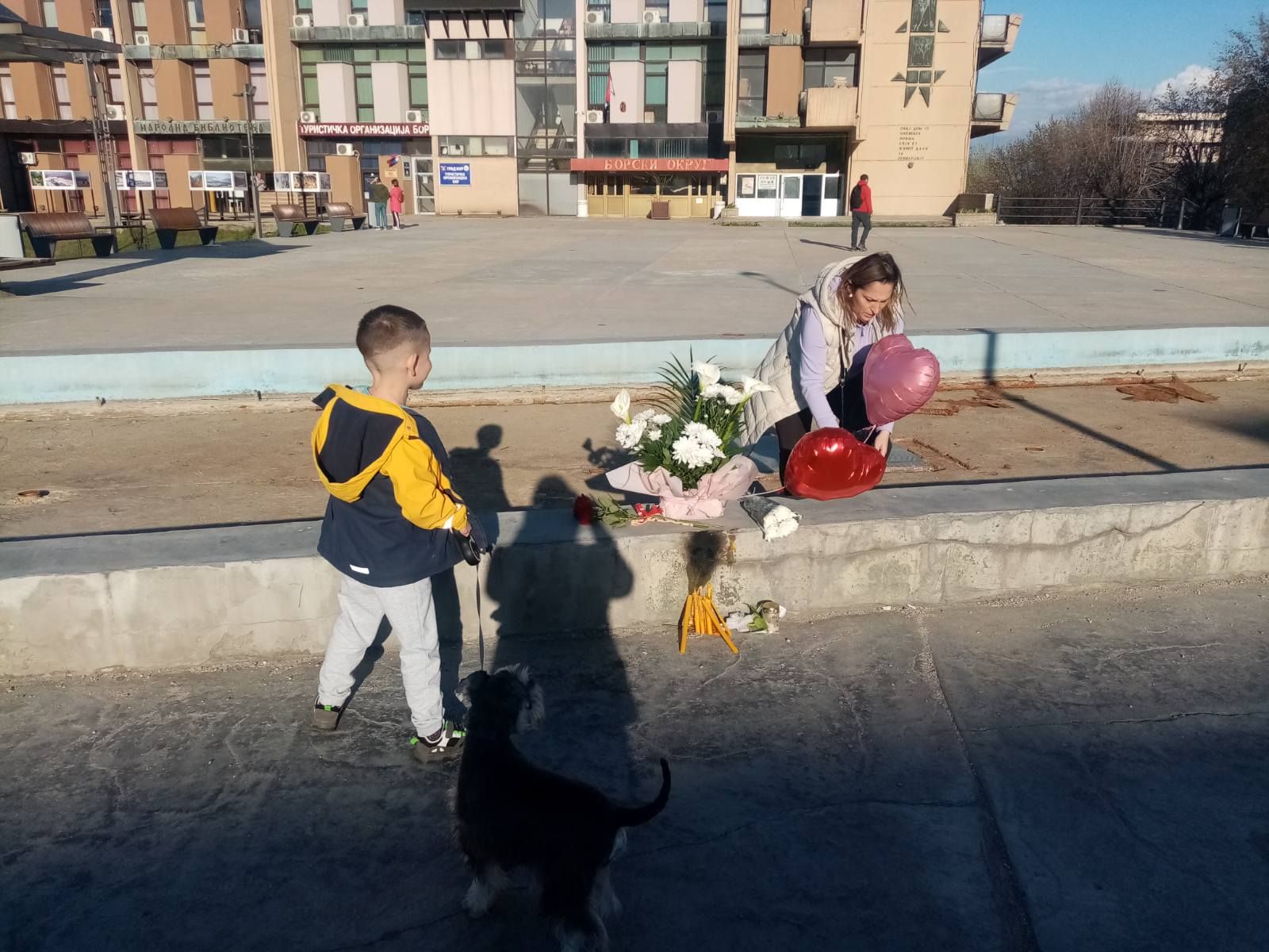 Jung und Alt trauerte um die zehn Tage als vermisst gegoltene Danka (2).