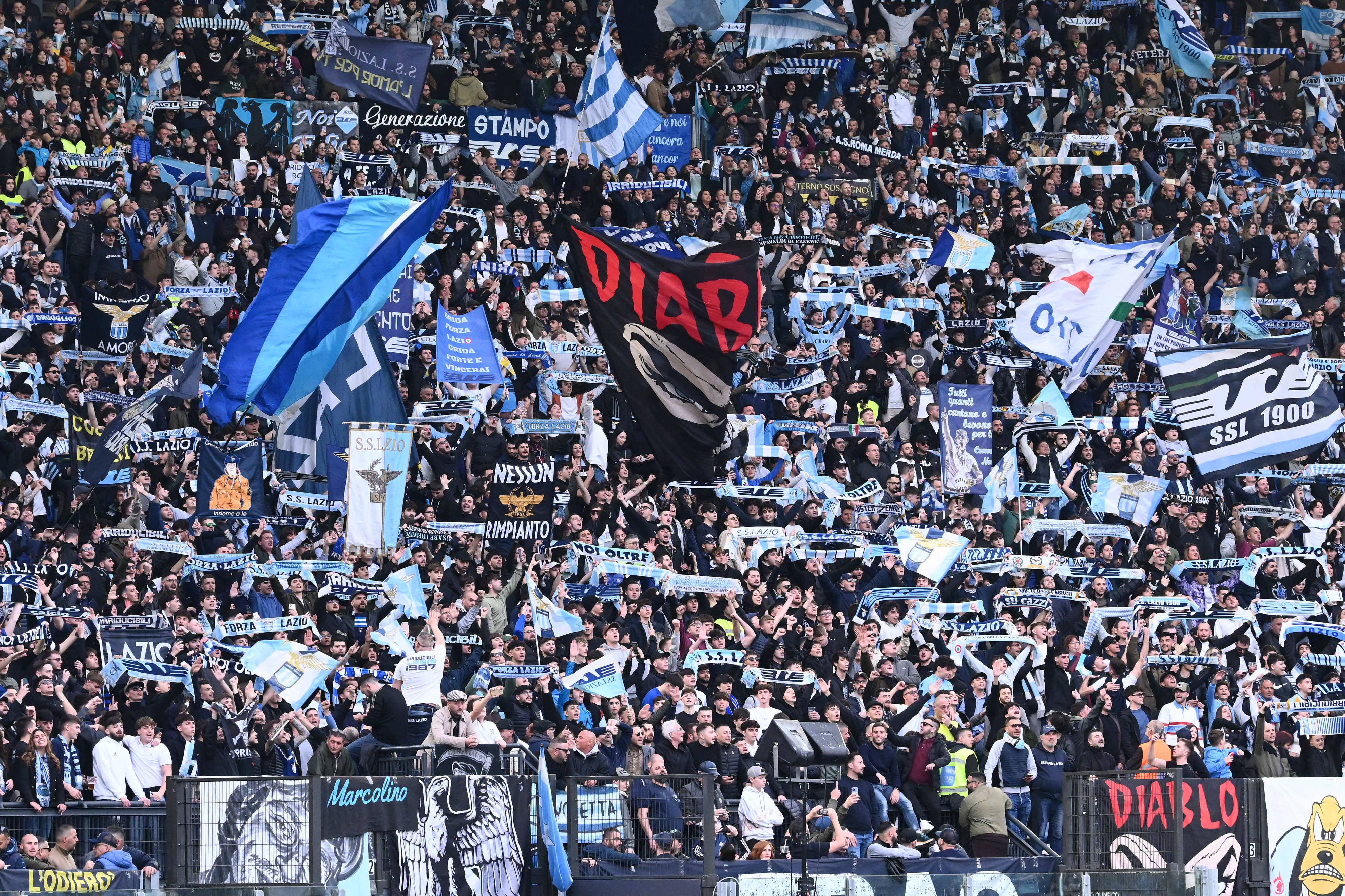 Die Fans von Lazio Rom sind berüchtigt in Italien.