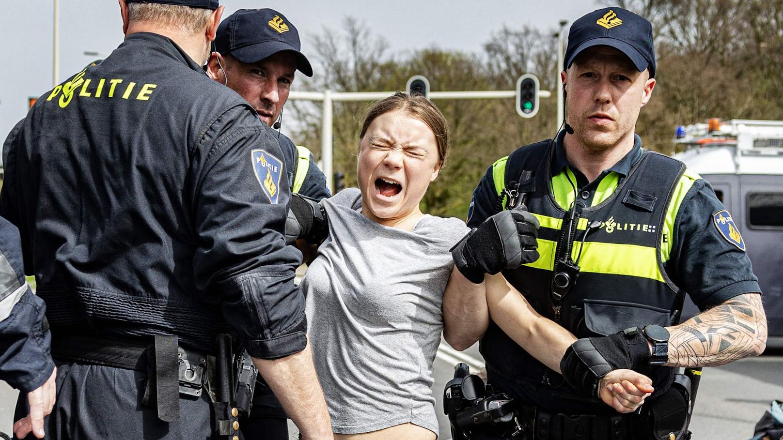 Greta Thunberg gleich zweimal festgenommen