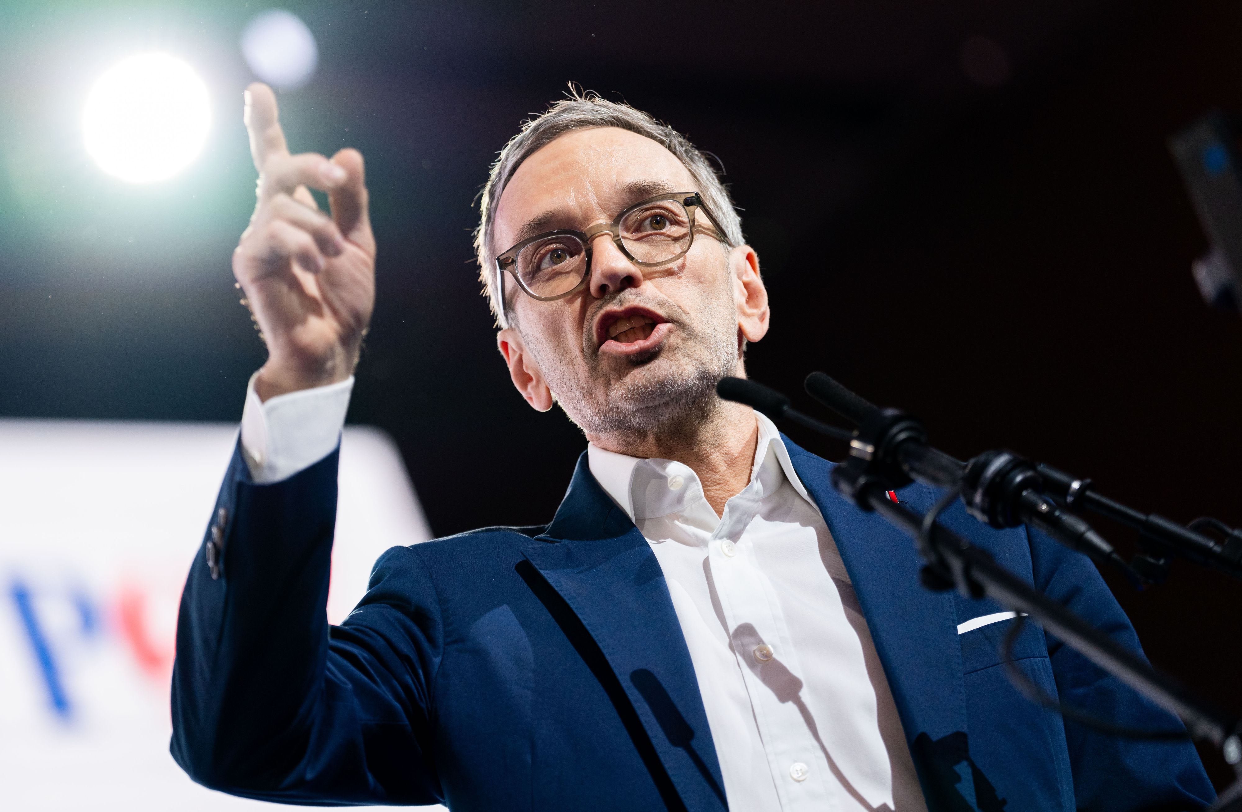 Bundesparteiobmann Herbert Kickl führt die Kandidatenliste der FPÖ Niederösterreich an.