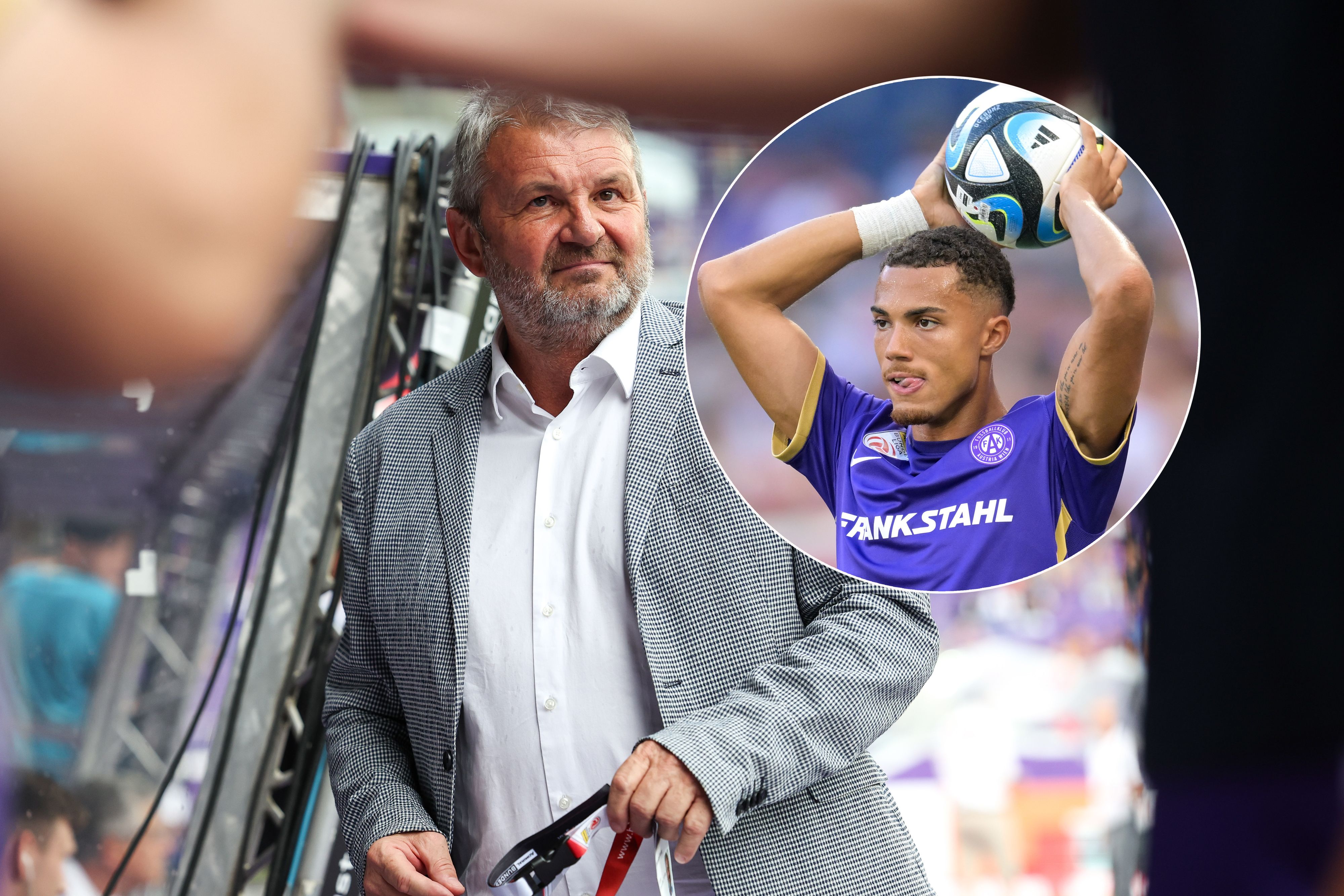 Jürgen Werner verliert die Geduld mit Manuel Polster.