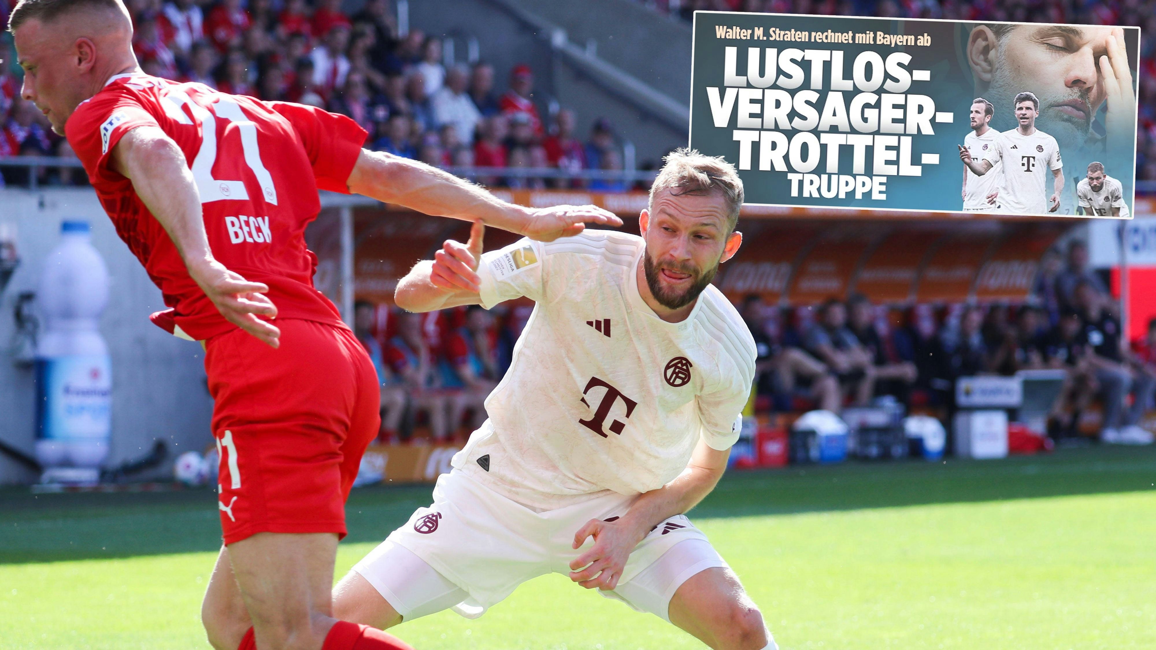 Aufreger-Headline von "Bild": ÖFB-Star Laimer und Co. werden als "Versager-Trottel" beschimpft.