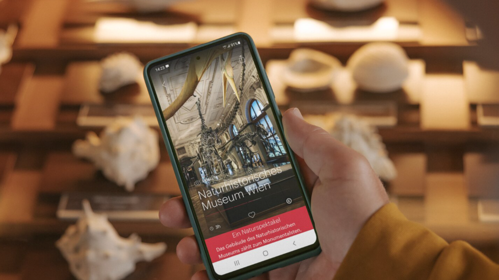 Der kostenlose digitale City Guide für Wien lädt ein, Wien und seine vielen Facetten zu Fuß und nach Themen zu erkunden.