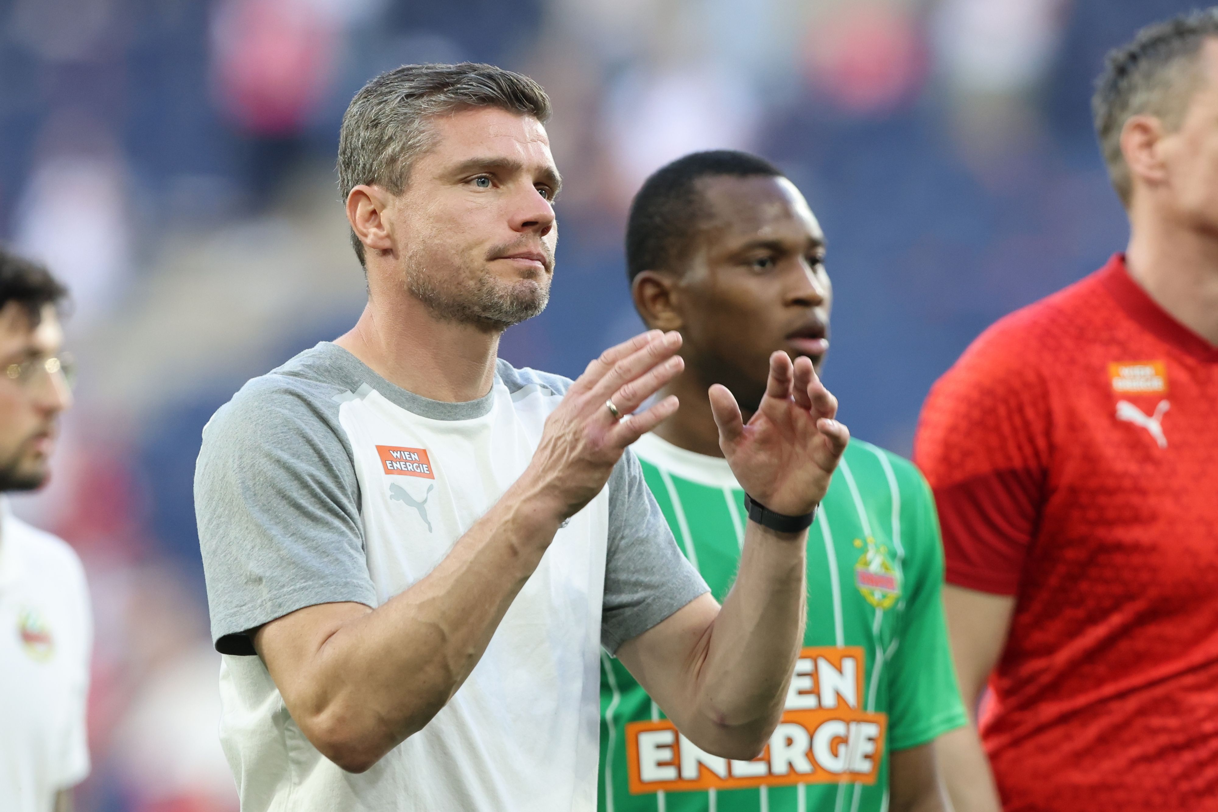 Rapid-Trainer Klauß hat 2024 noch nicht verloren.