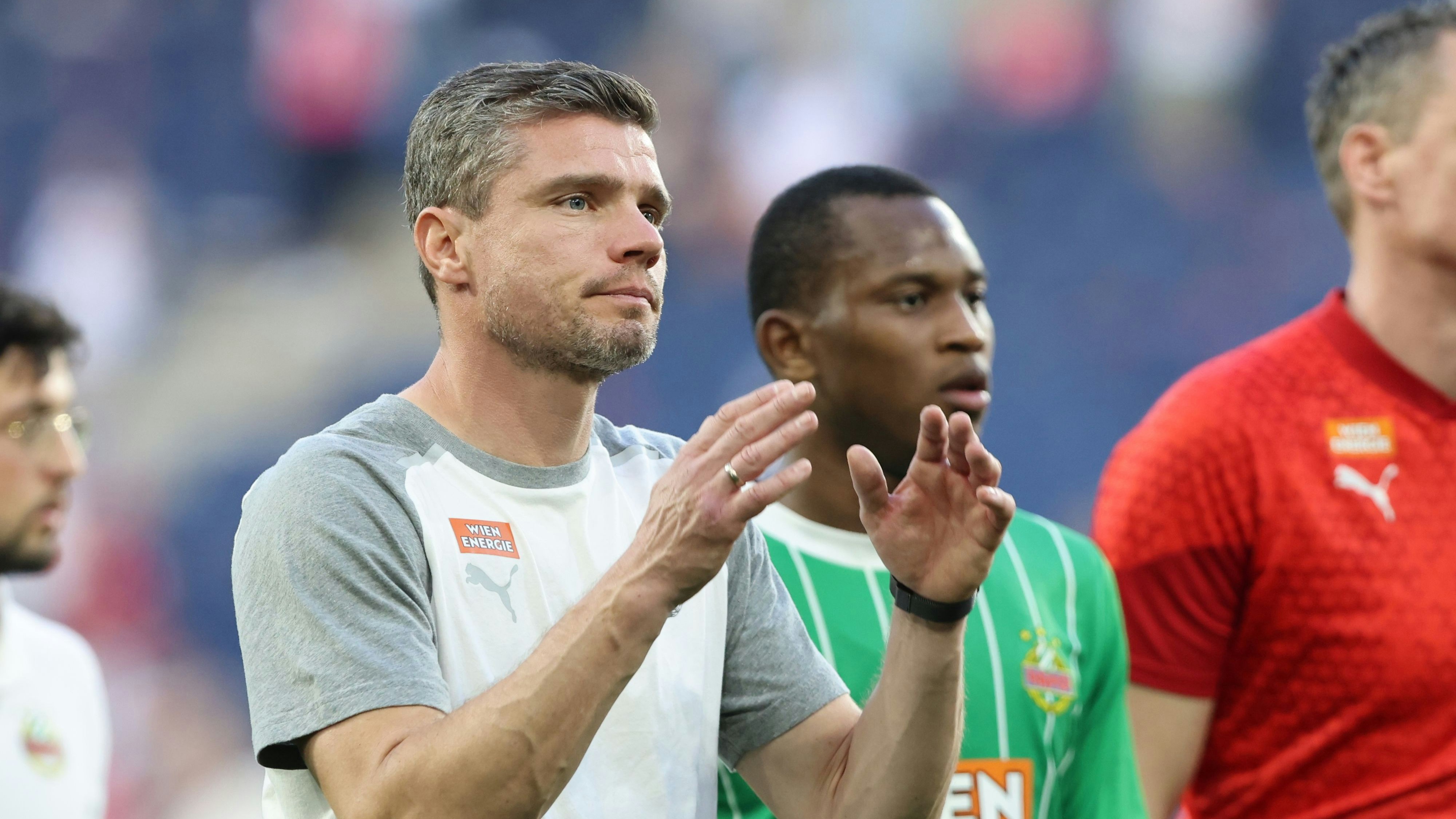 Rapid-Trainer Klauß hat 2024 noch nicht verloren.