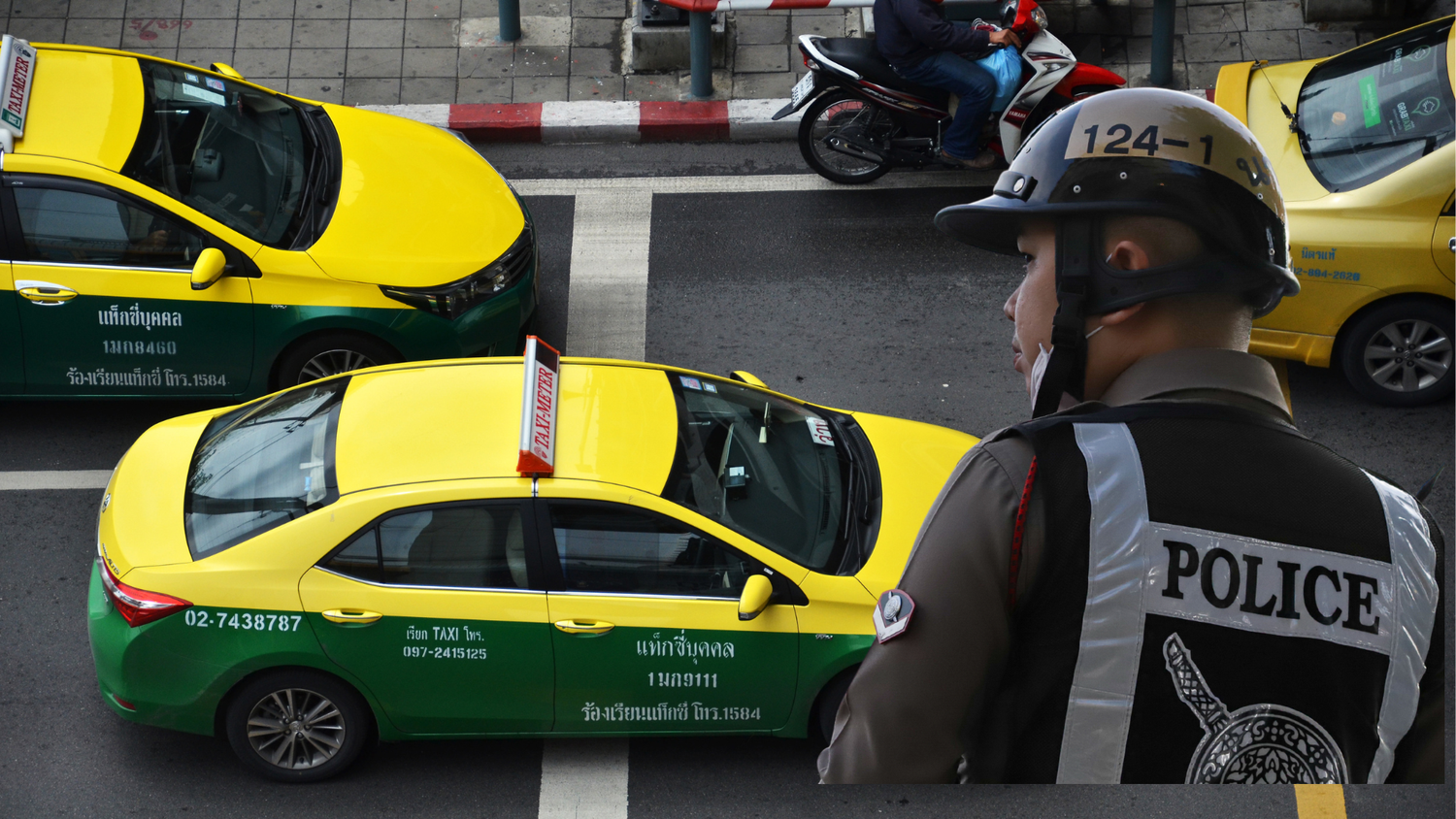 Im Thailand-Urlaub ging ein Österreicher auf den Taxifahrer los. Dann kam die Polizei.