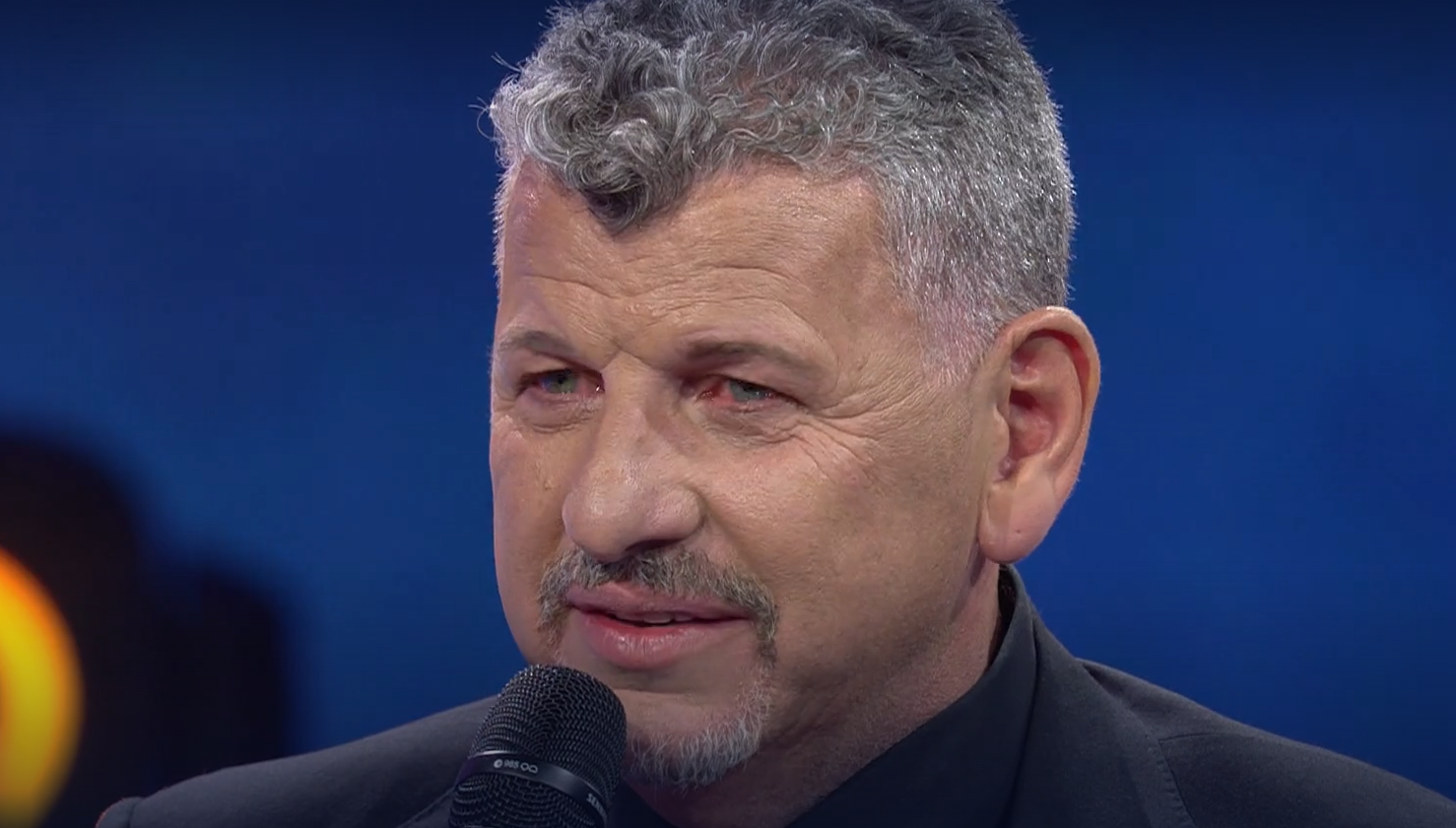 Semino Rossi wurde bei Beatrice Egli emotional und weinte.