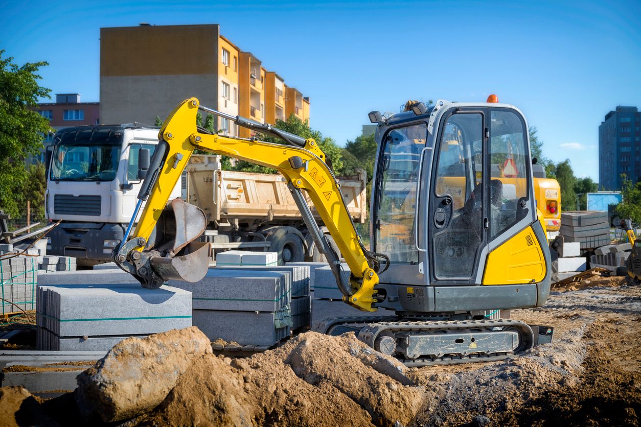Der Baggerfahrer übersah wohl seinen Kollegen.