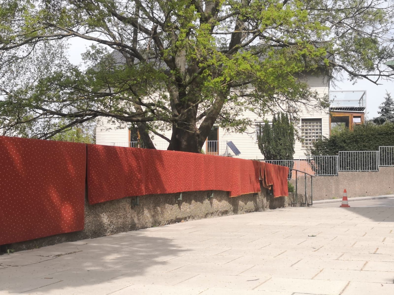 Wasserrohrbruch in Klosterneuburg