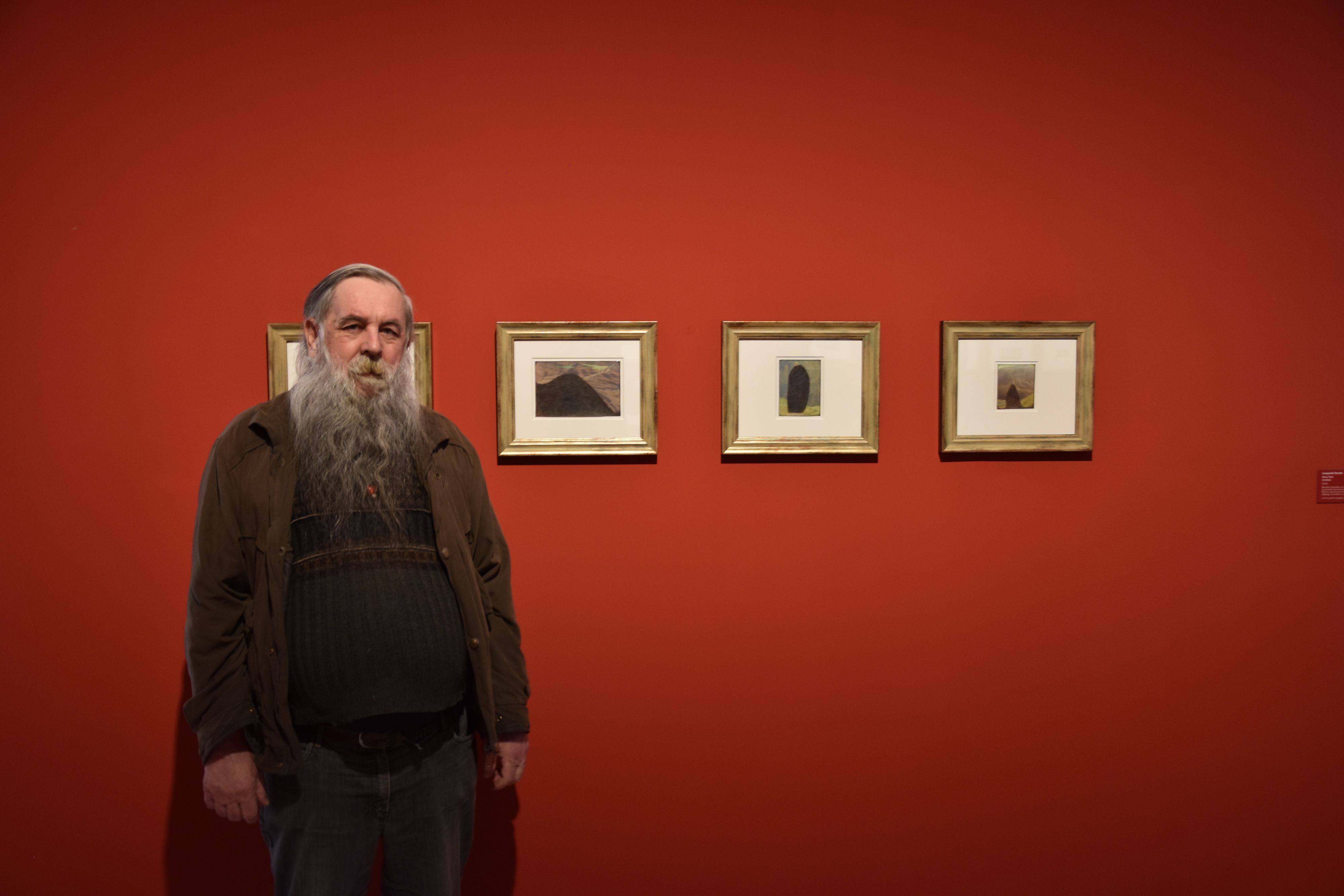 Im Museum Gugging ist dem Mistelbacher Künstler Leopold Strobl aktuell ein ganzer Raum gewidmet. 