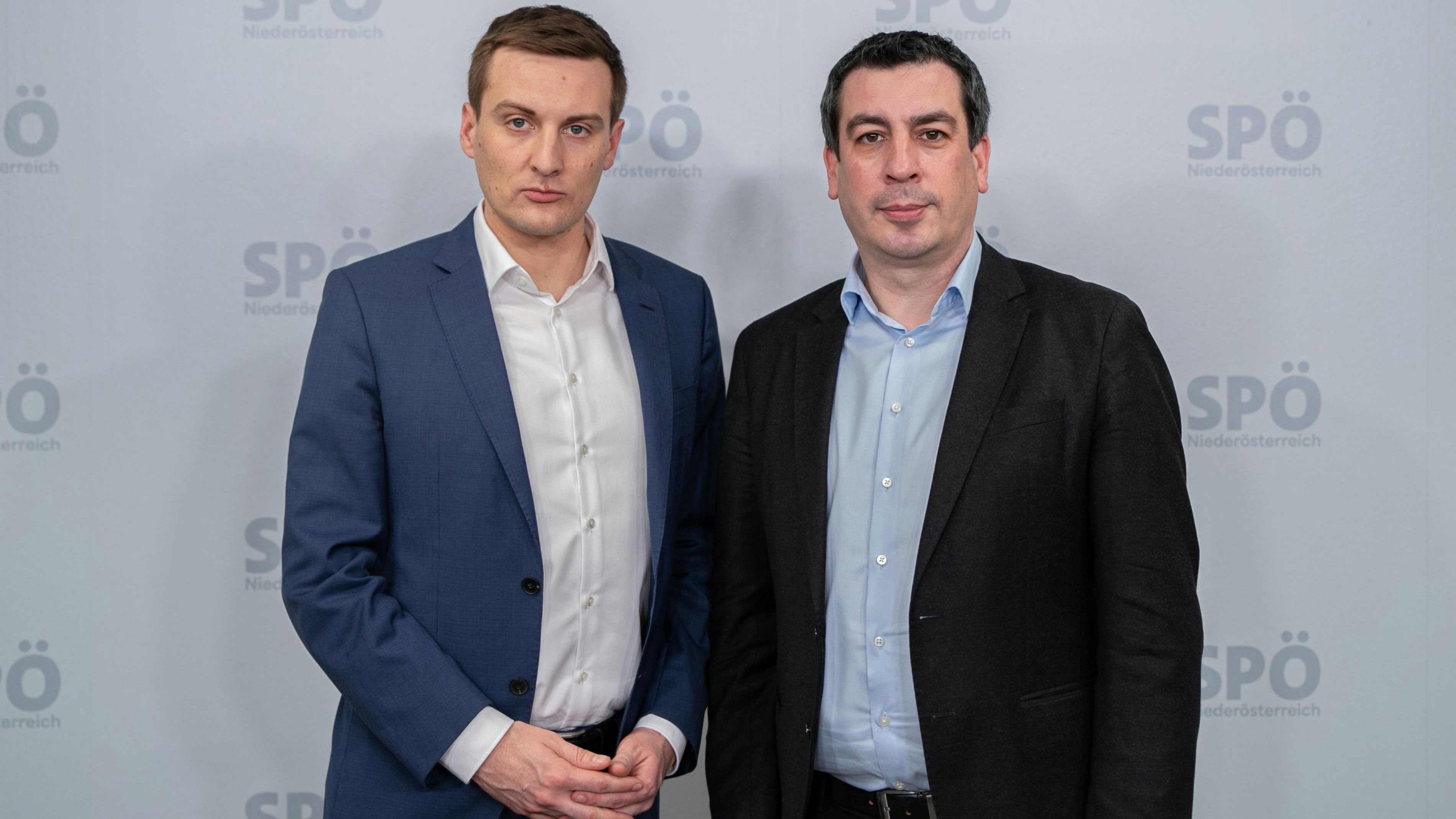 Kontroll-Landesrat Sven Hergovich und EU-Abgeordneter Günther Sidl