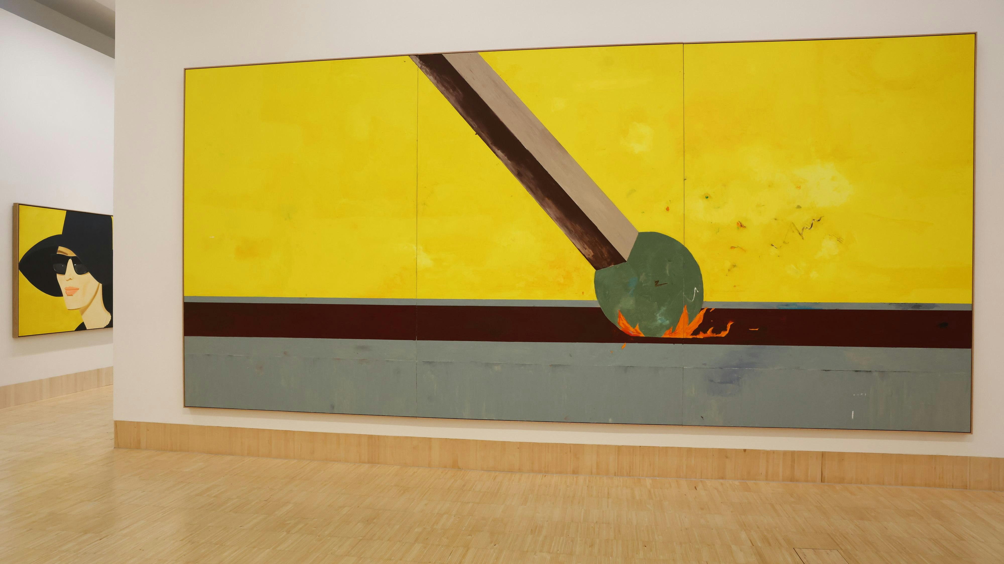 "Untitled" von Harold Ancart, das Motiv war auch bereits in der Albertina Modern am Karlsplatz zu sehen.