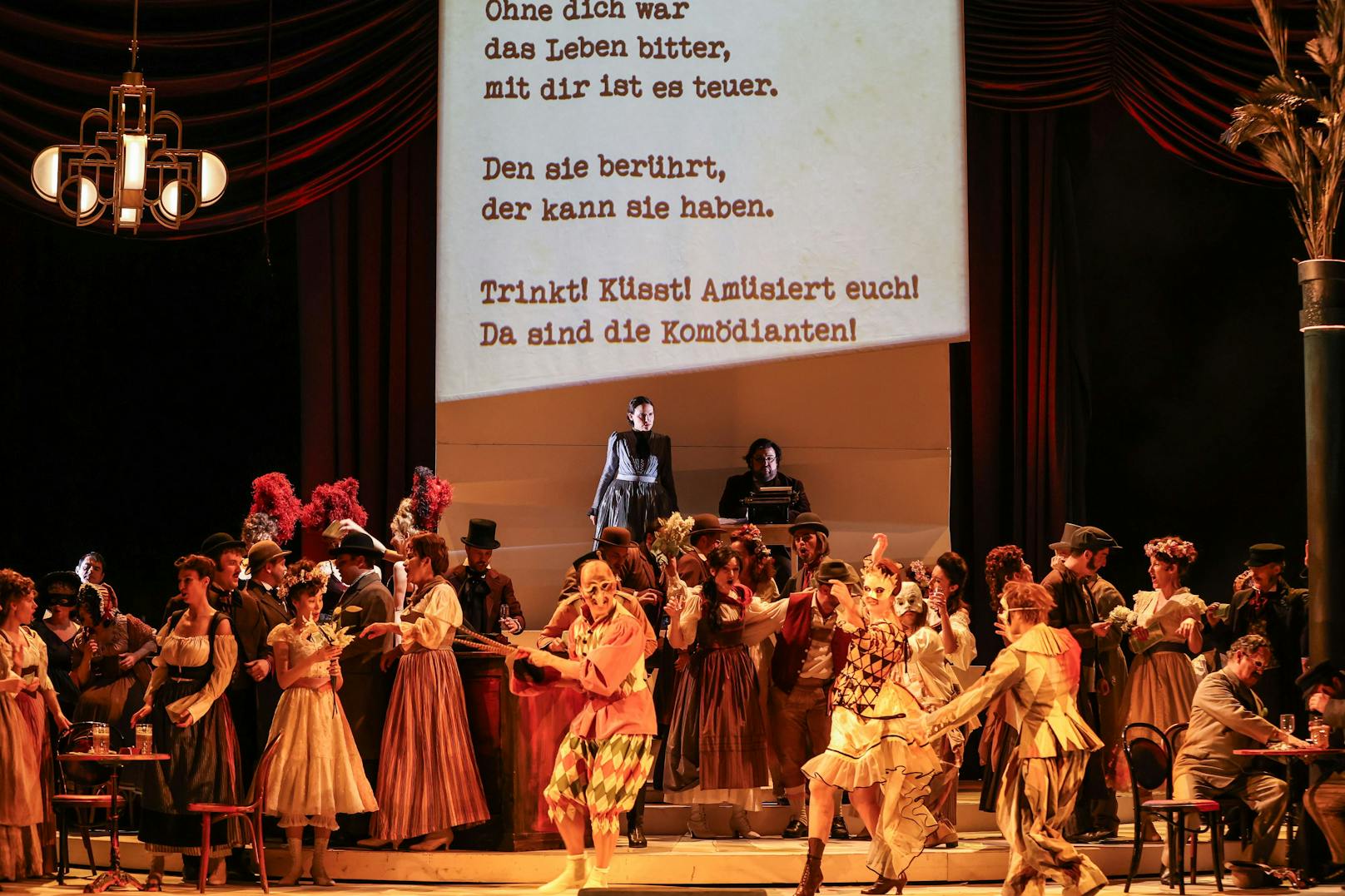 Das Puccini Stück wird an der Volksoper aufgeführt.