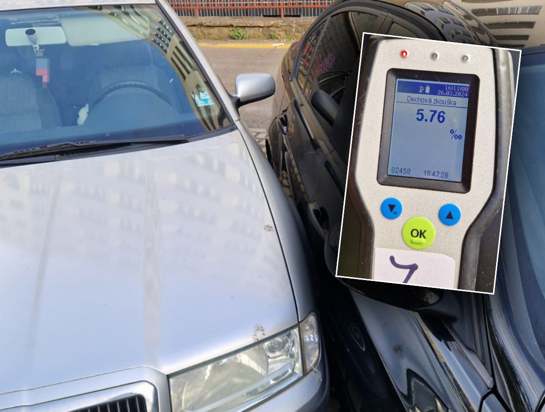 Die tschechische Polizei konnte die Autofahrerin stoppen. 