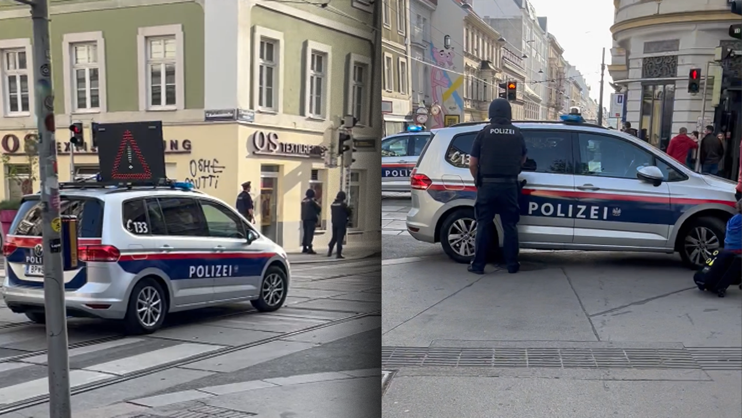 Am Dienstag kam es zu einem Polizei-Großeinsatz im 7. Bezirk. Leute vor Ort waren beunruhigt.