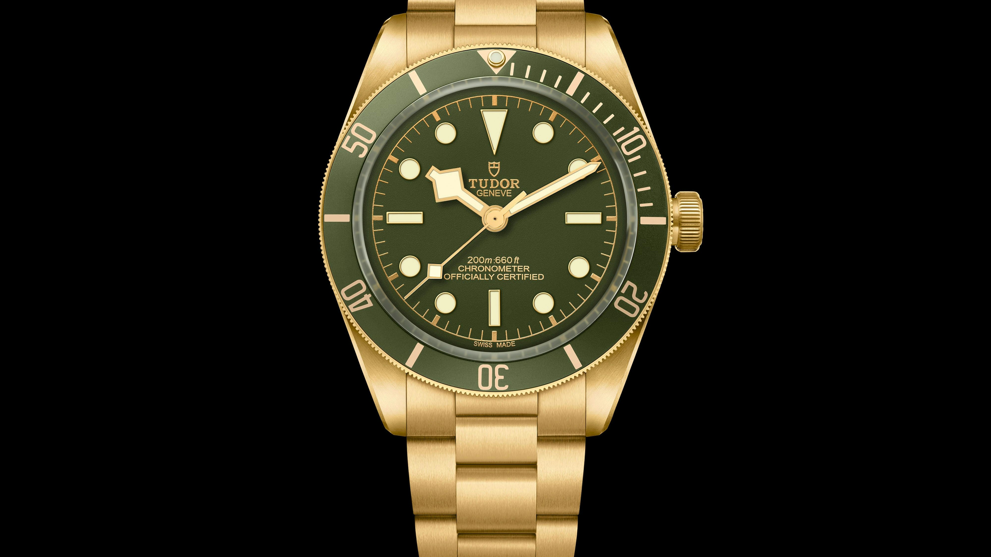 Tudor "Black Bay 58 18 Karat Gold"