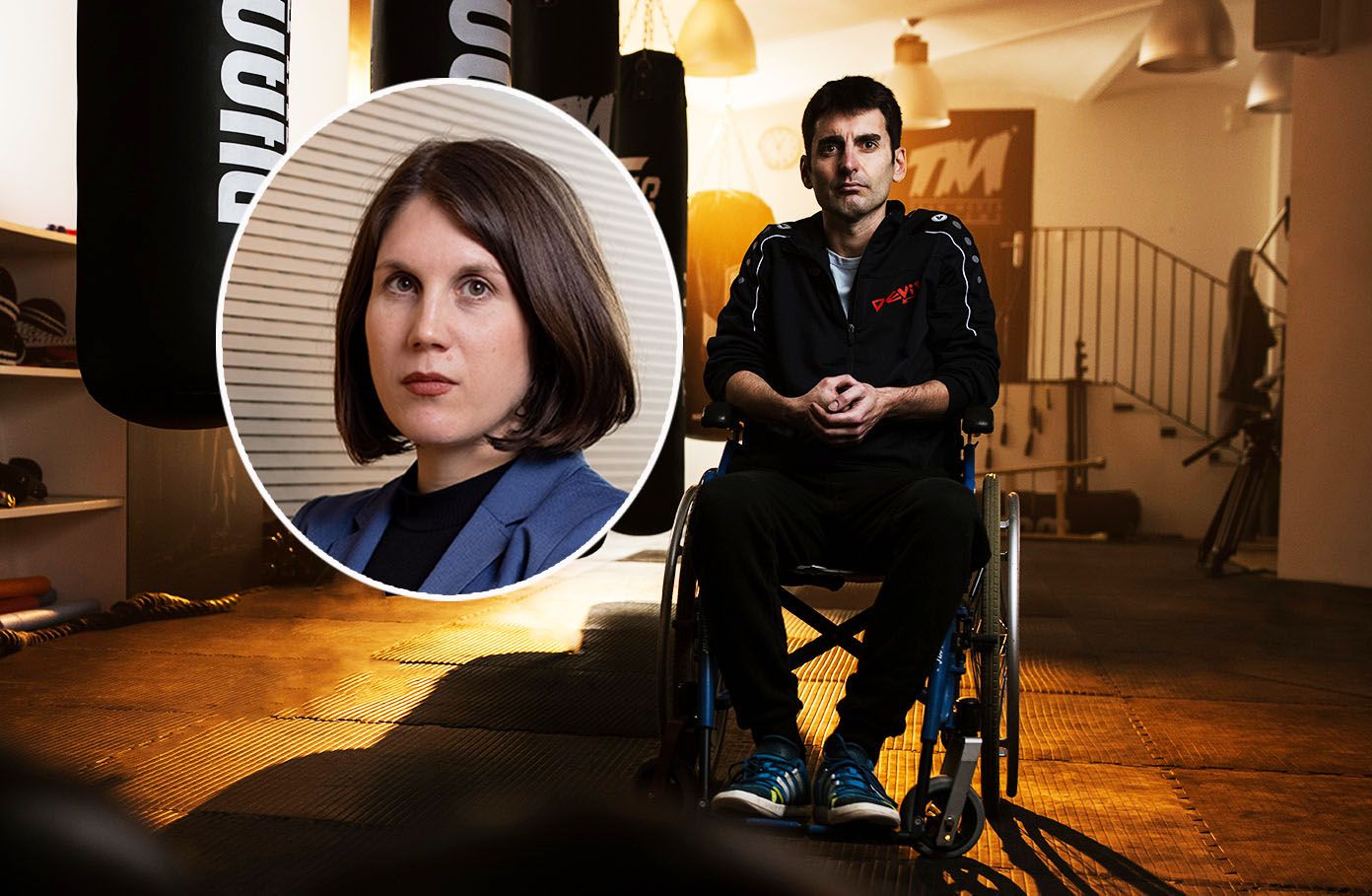 Mit der Klage beim EGMR wollen Anwältin Michaela Krömer und Mex M. (r.) Österreich in die Klima-Pflicht nehmen.