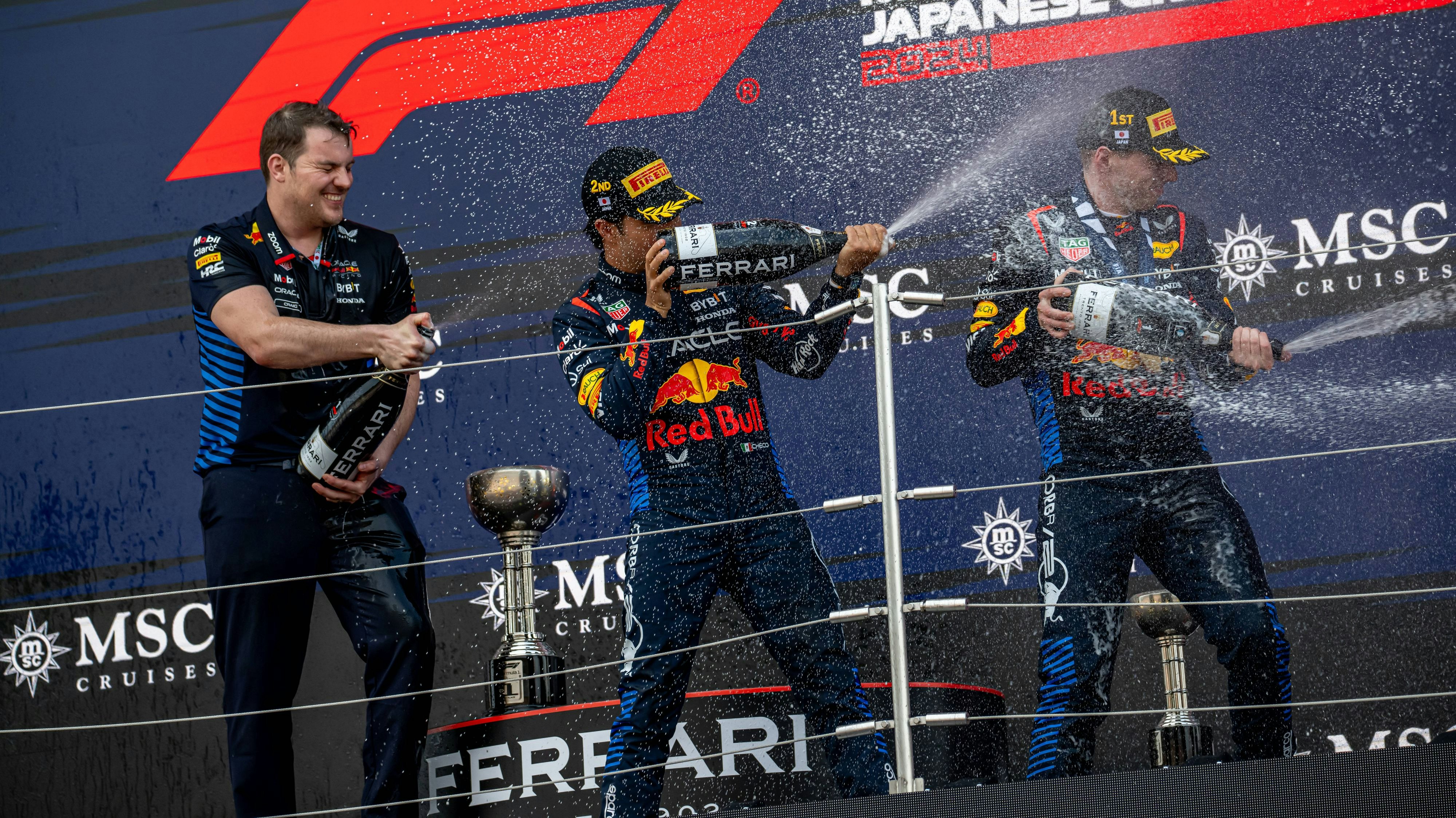 In Japan feierte Red Bull einen Doppelsieg.