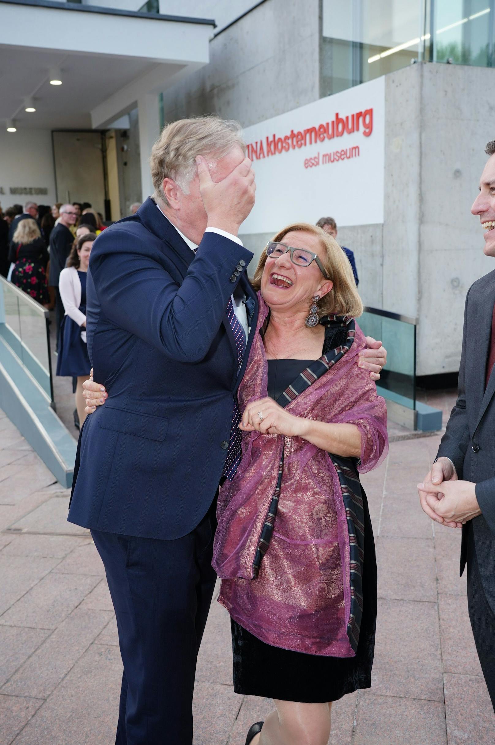 Klaus Albrecht Schröder und Johanna Mikl-Leitner amüsierten sich prächtig